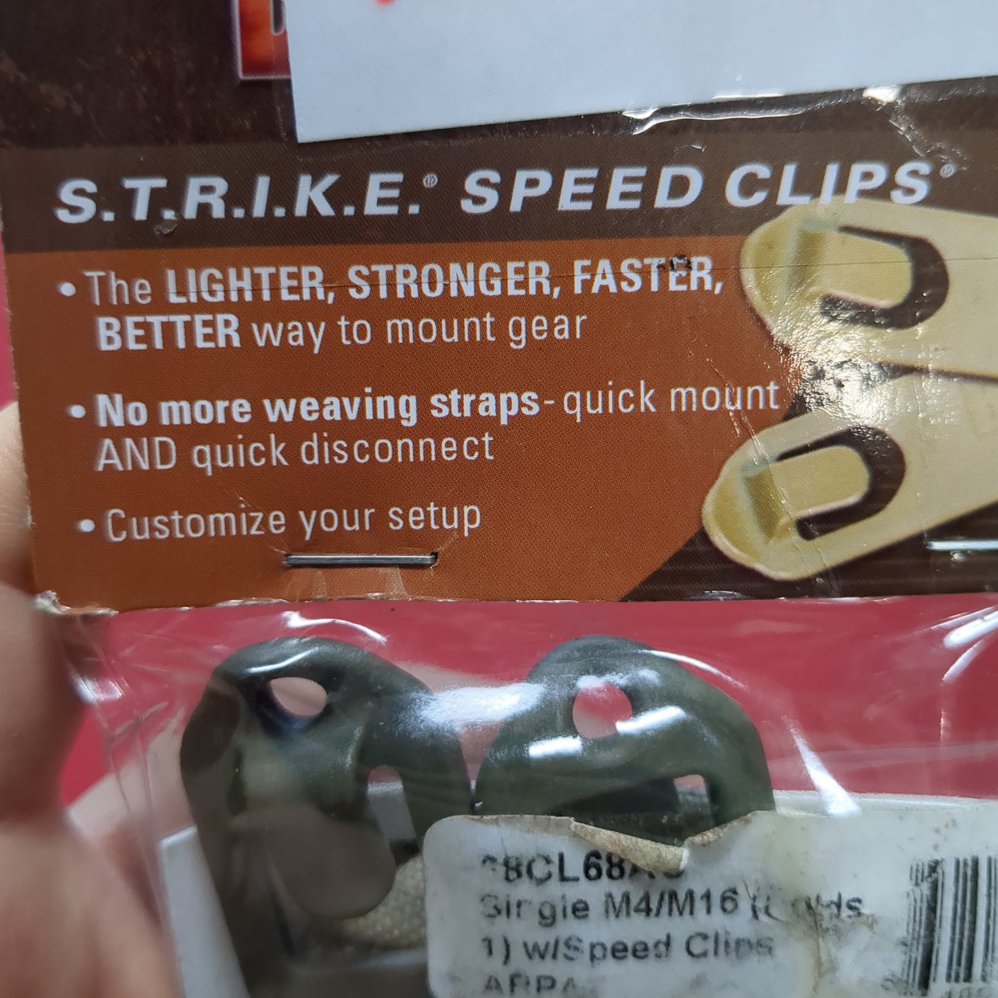 NOS BlackHawk Single Magazine Molle II UCP Pouch with S.T.R.I.K.E Speed Loaders (fb12-MH470)