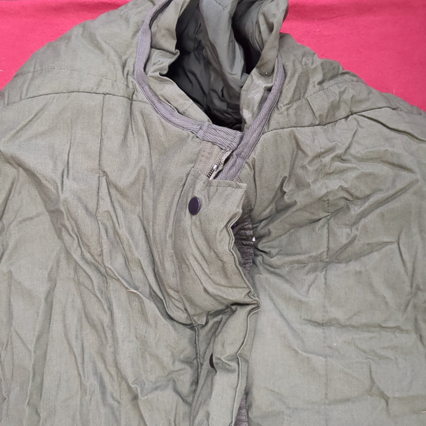 1980s USGI Intermediate Cold Weather Sleeping Bag Olive Green OD (BB03-SEP161)