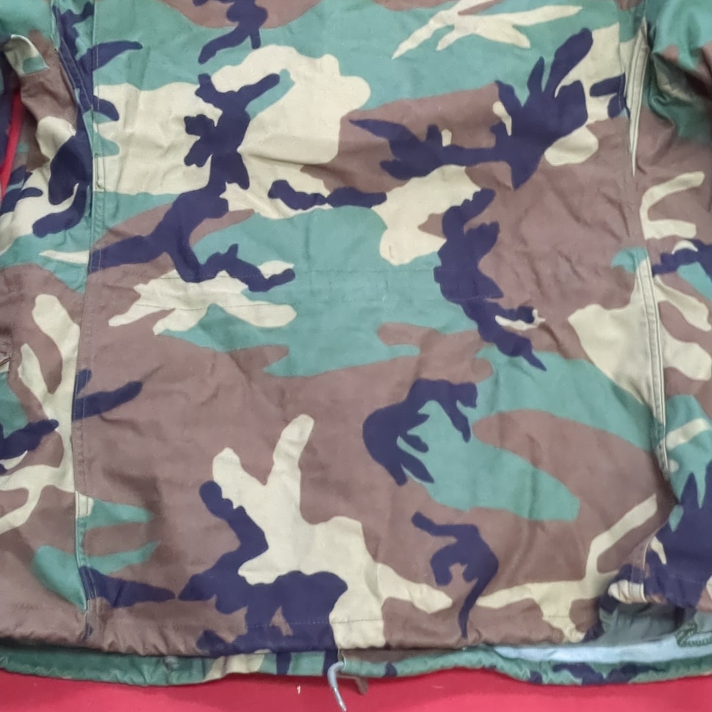 US Army Medium/Regular BDU Woodland Man's Cold Weather Field Jacket (fa14-SEP165)