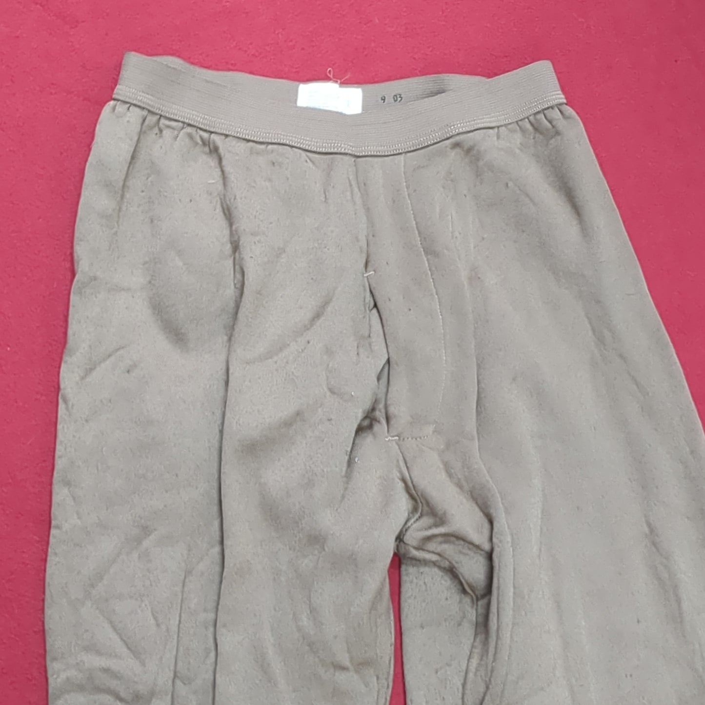 NOS Set of Large '90s Brown Cold Weather Poly-Pro (CA13-25APR04)
