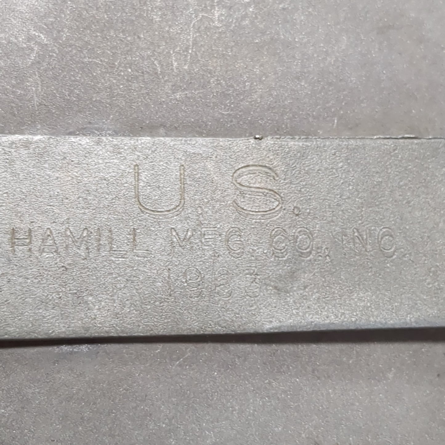 VINTAGE HAMILL MFG Co. 1963 Dated US Military Canteen Cup ( (ab11-SEP170-12s)