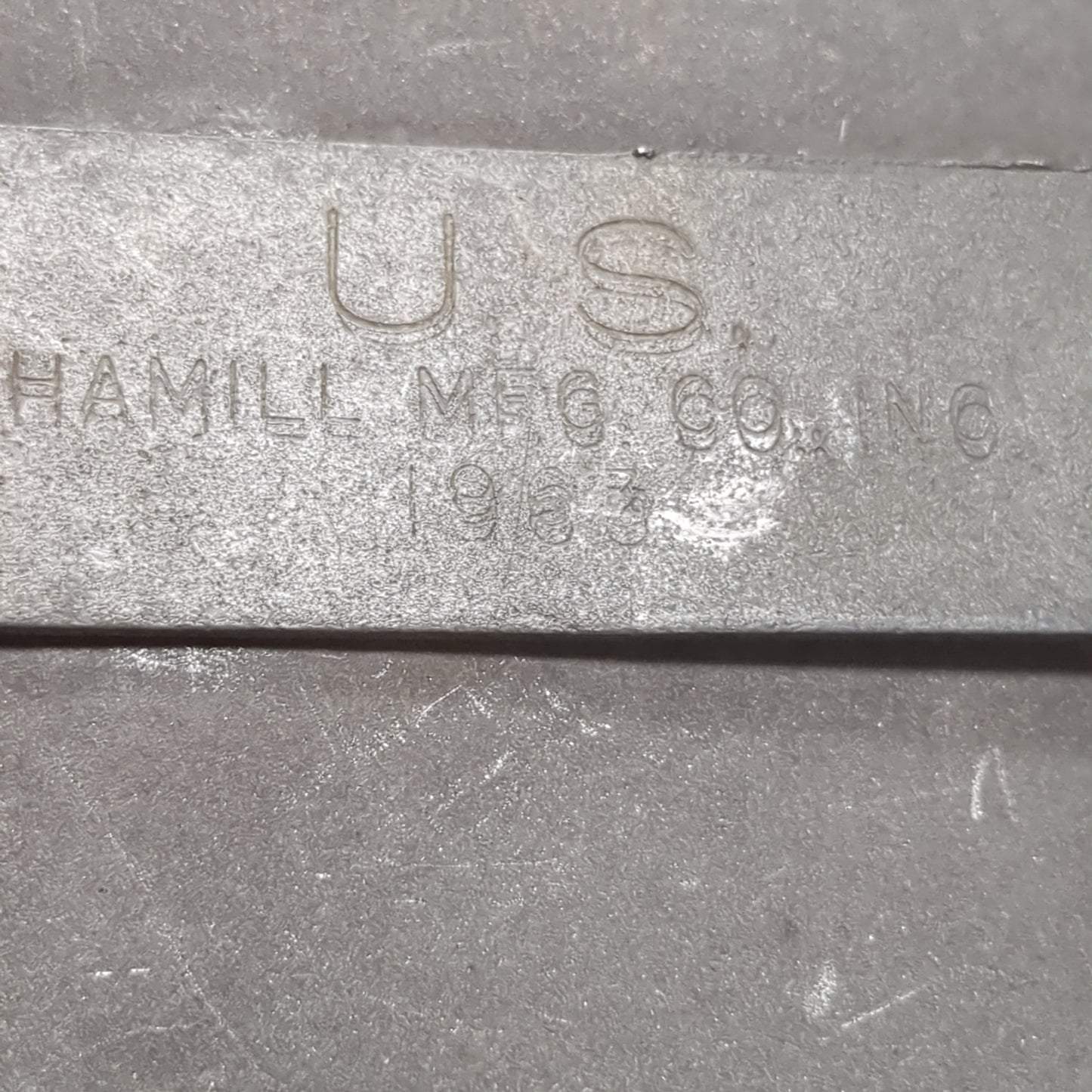 VINTAGE HAMILL MFG Co. 1963 Dated US Military Canteen Cup ( (ab11-SEP170-12s)