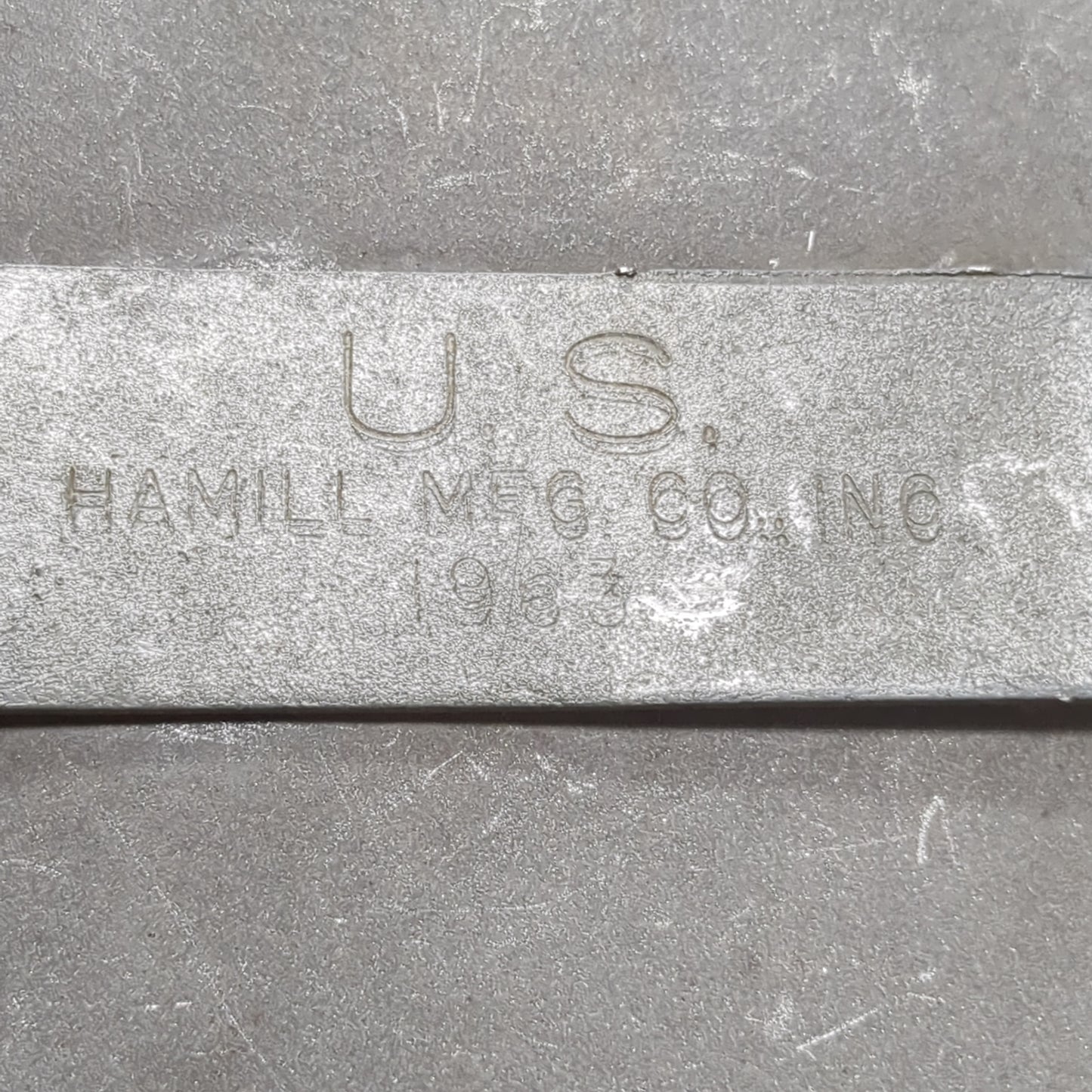 VINTAGE HAMILL MFG Co. 1963 Dated US Military Canteen Cup ( (ab11-SEP170-12s)