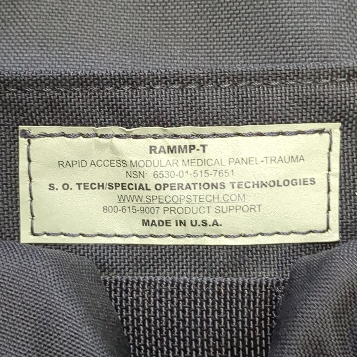 NOS * Loaded* S.O. Tech RAPID ACCESS MODULAR MEDICAL PANEL RAMMP-T 7651 (BA04-OCT05)