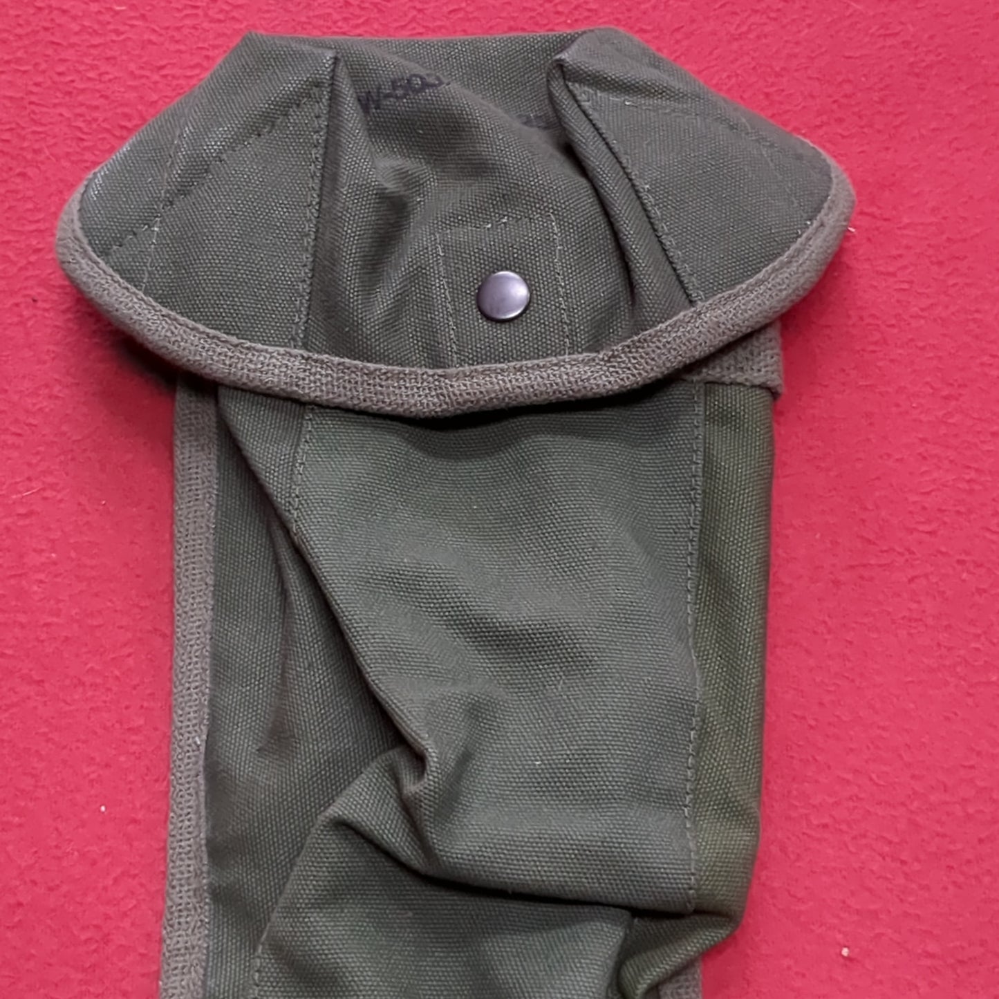 US Army CW-503 / PRC-25 Radio Accessories Bag Excellent Condition (ab12-OCT29)