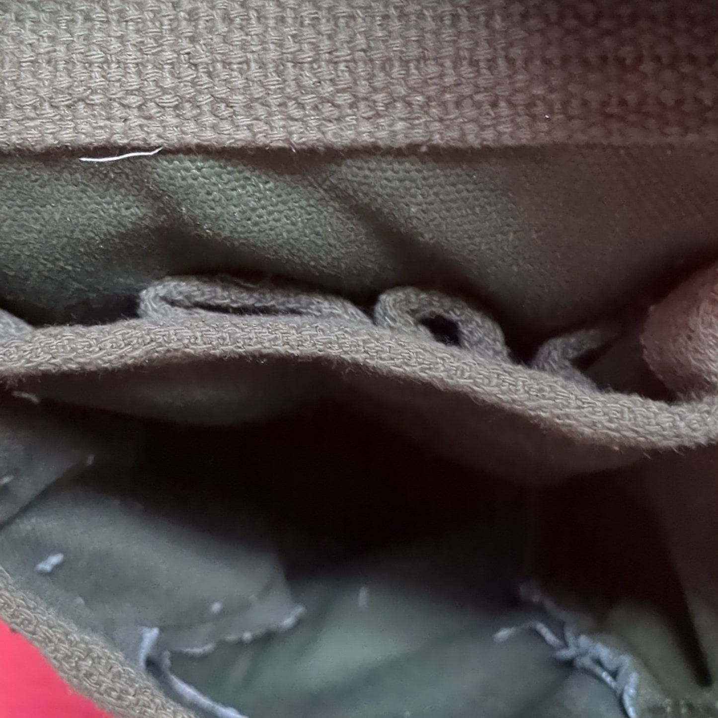 US Army CW-503 / PRC-25 Radio Accessories Bag Excellent Condition (ab12-OCT29)