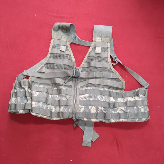 Chest Rig ACU UCP Digitial Camo Fighting Load Carrier FLC Molle Excellent Condition (EB16-OCT61)