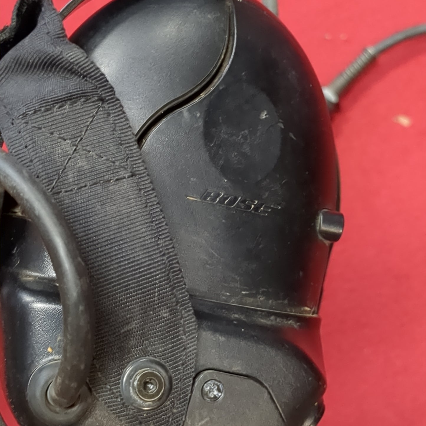 US Army Bose Tri-port Military Tactical Headset W/ Microphone Excellent Condition (fc03-OCT73)