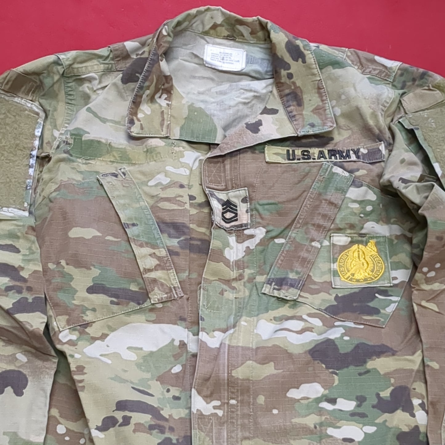 US Army 36-REGULAR Traditional OCP Uniform Top Air Force Used (ocp3- EA05-APR73)