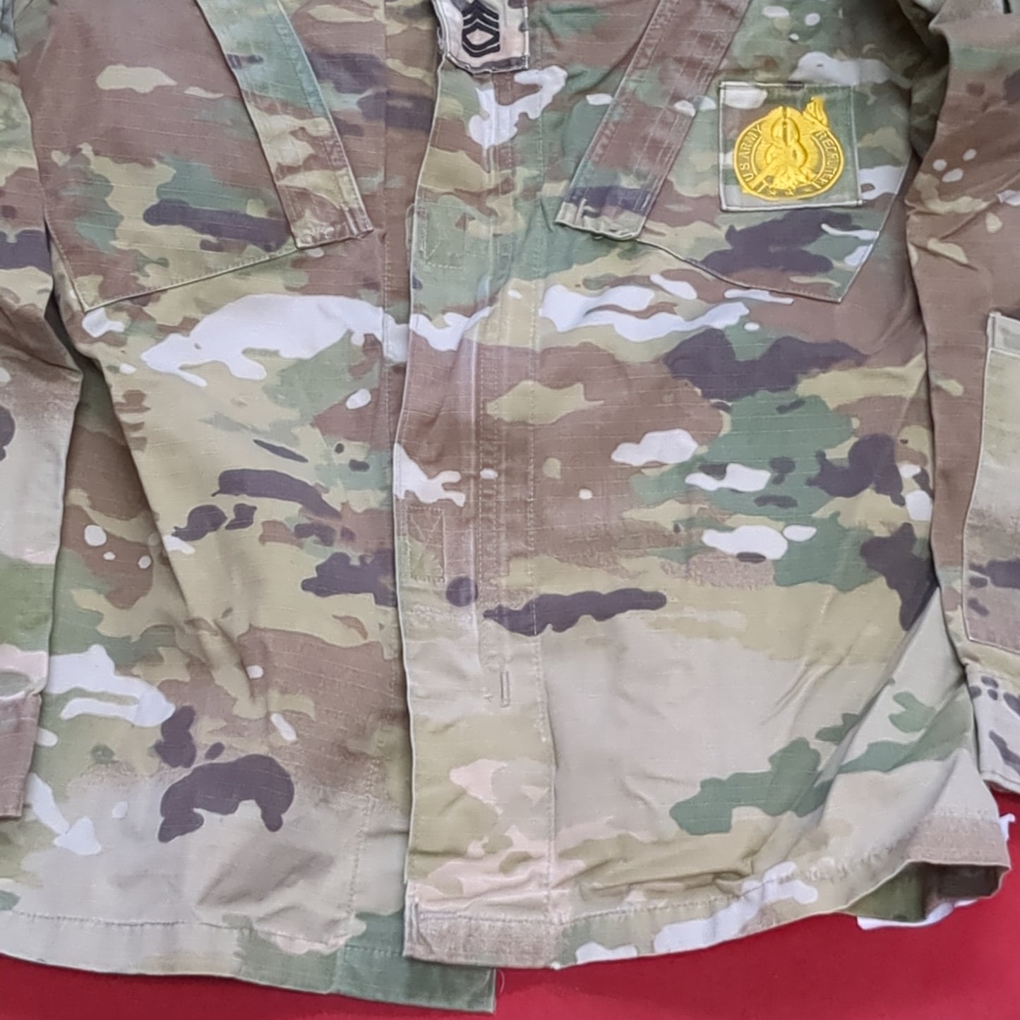 US Army 36-REGULAR Traditional OCP Uniform Top Air Force Used (ocp3- EA05-APR73)