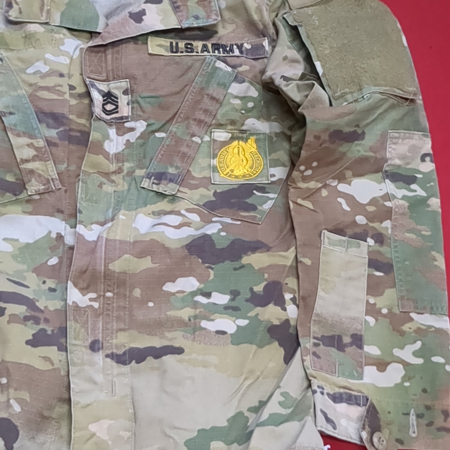 US Army 36-REGULAR Traditional OCP Uniform Top Air Force Used (ocp3- EA05-APR73)