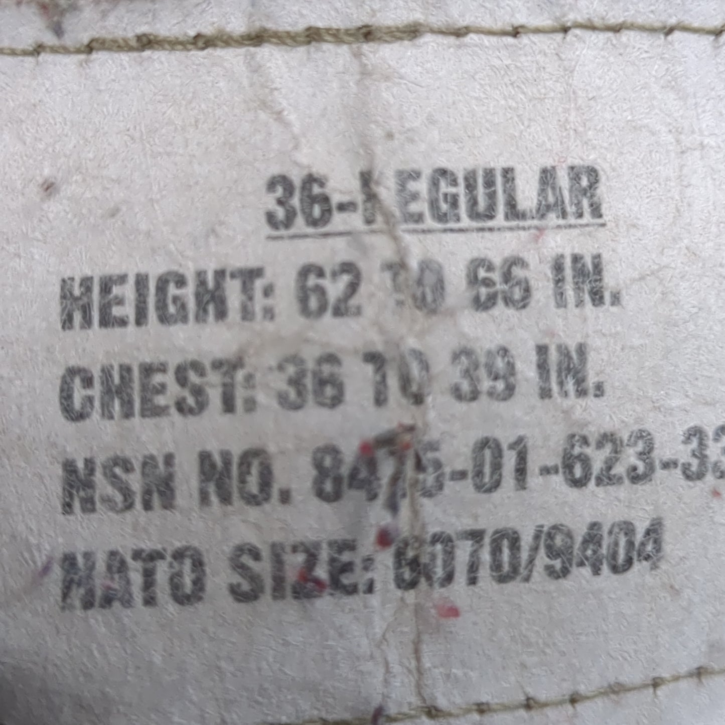 US Army 36-REGULAR Traditional OCP Uniform Top Air Force Used (ocp3- EA05-APR73)