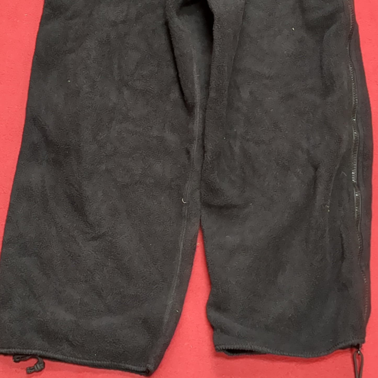 NOS USGI Medium Short Regular 6912 BLACK FLEECE Bib Excellent Condition (31o- da15-06)