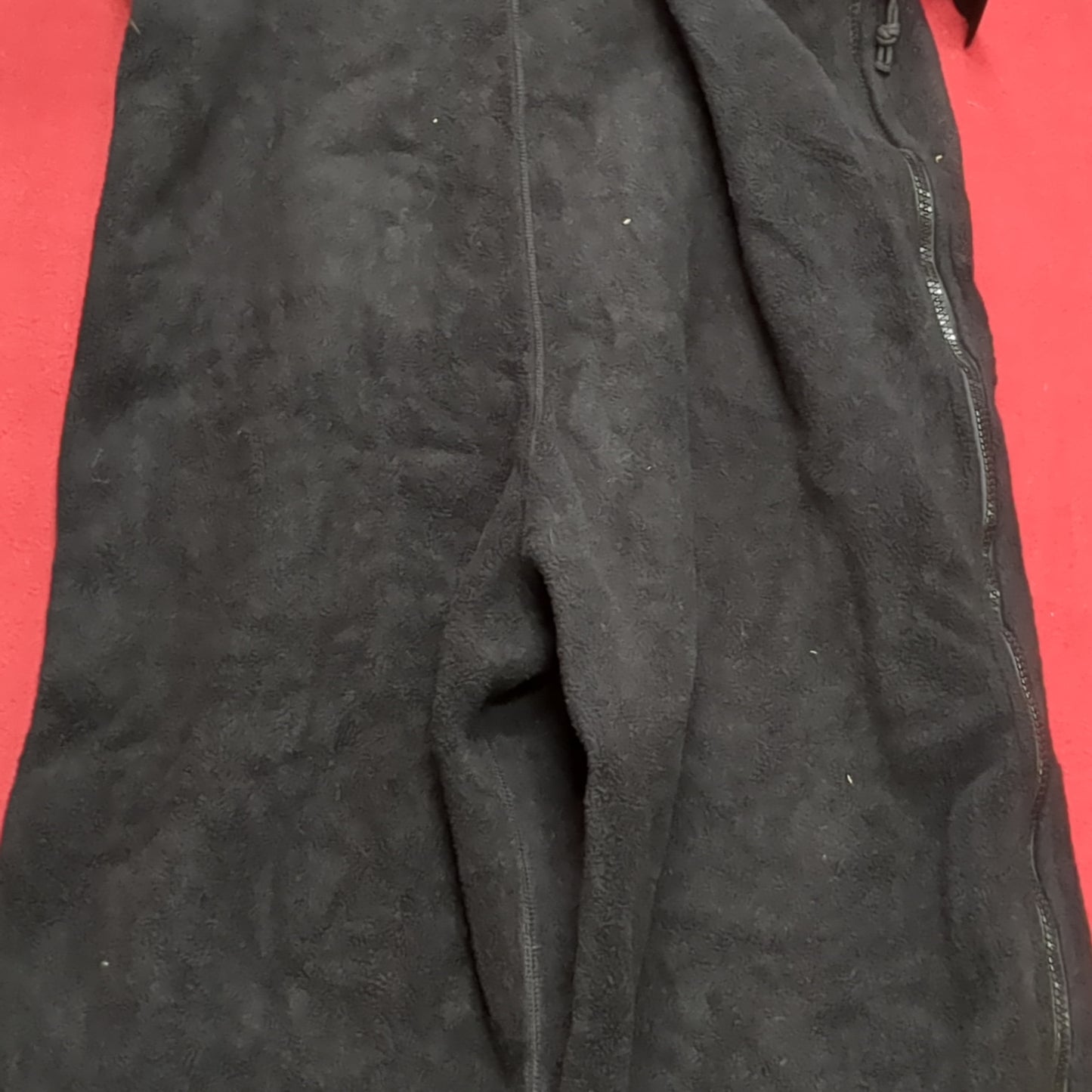 NOS USGI Medium Short Regular 6912 BLACK FLEECE Bib Excellent Condition (31o- da15-06)