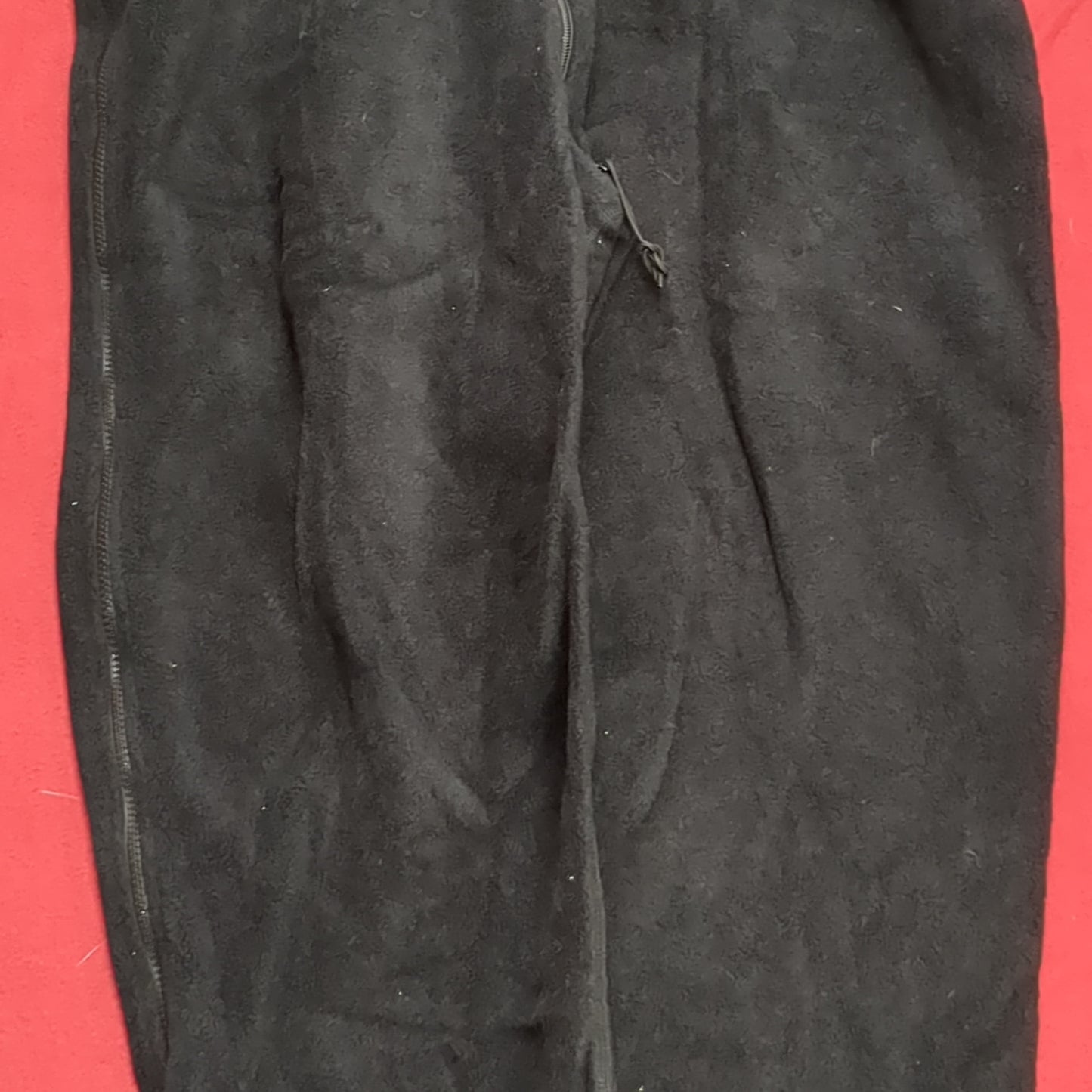 US Army X-Large Long 6918 BLACK FLEECE COVERALLS Cold Weather Good Condition (31o- da15-12)