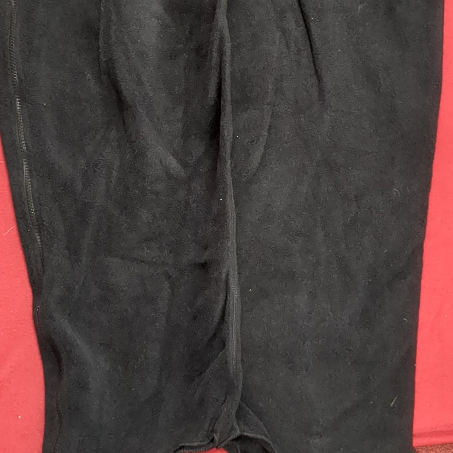 US Army X-Large Long 6918 BLACK FLEECE COVERALLS Cold Weather Good Condition (31o- da15-12)