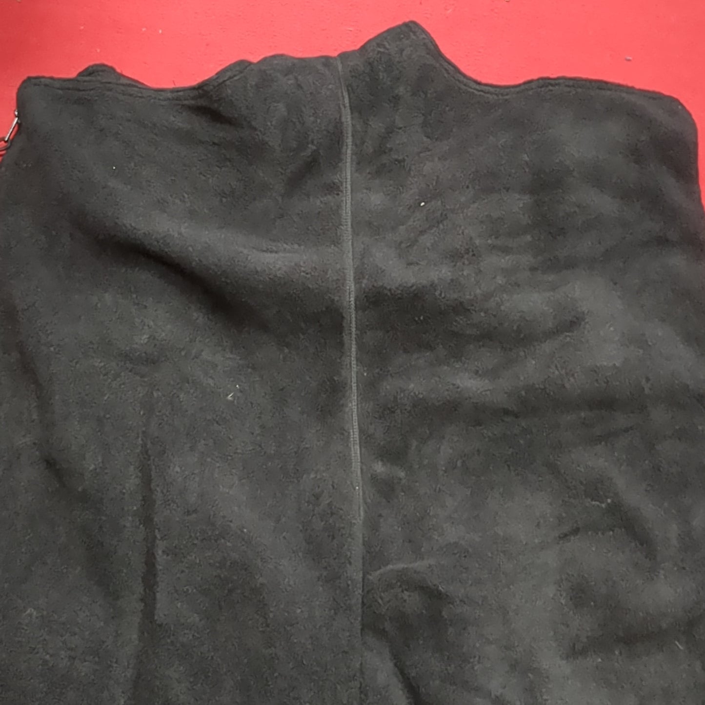 US Army X-Large Long 6918 BLACK FLEECE COVERALLS Cold Weather Good Condition (31o- da15-12)