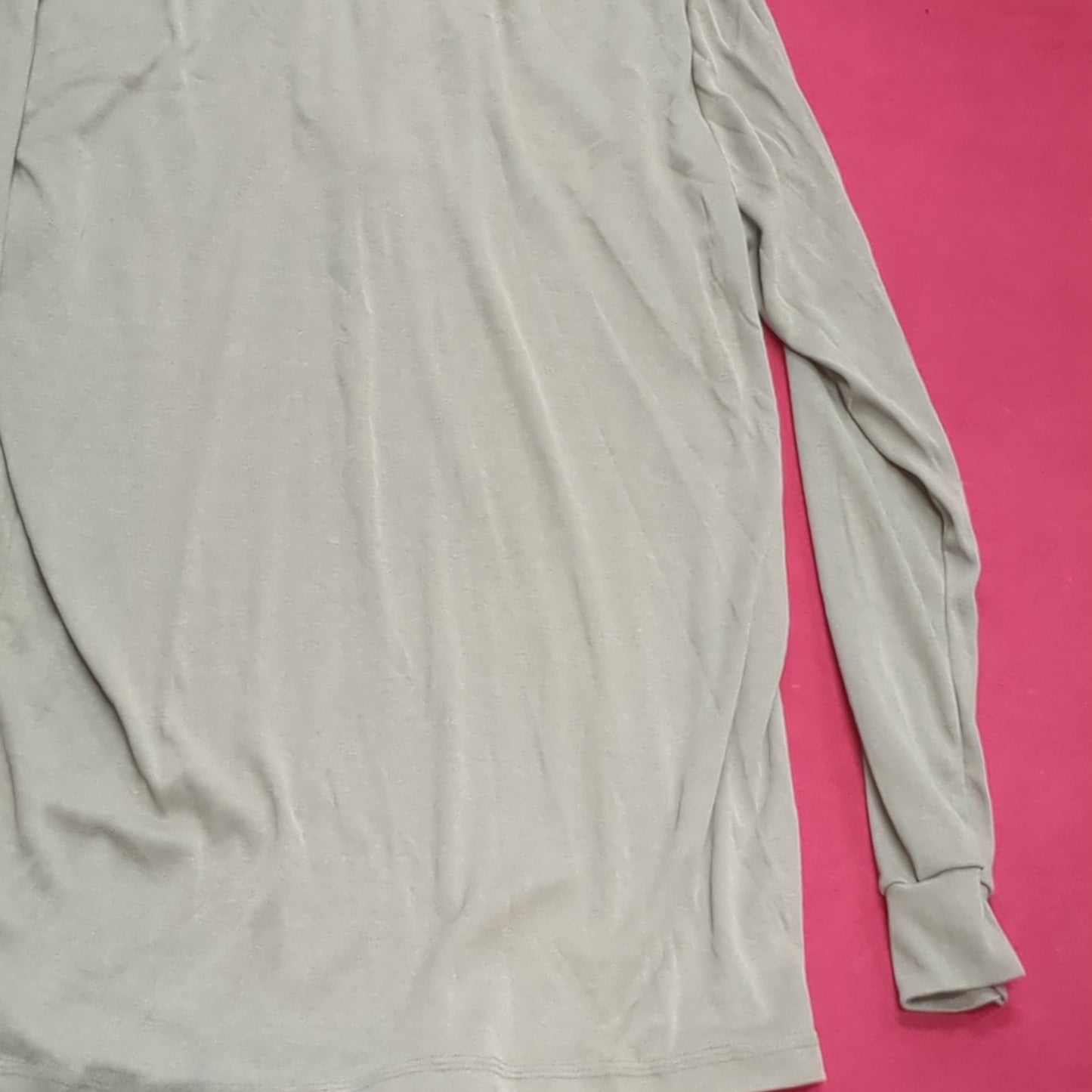 US Army SEKRI Large Lightweight Cold Weather QUARTER ZIP Long-Sleeve Shirt Excellent Condition (31o- da15-04)