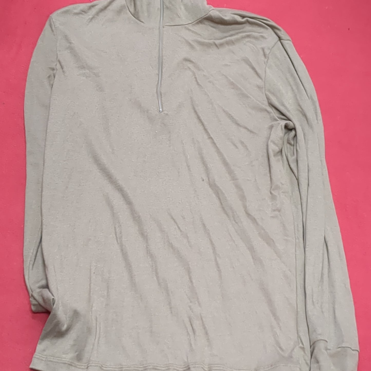 US Army Medium Lightweight Cold Weather QUARTER ZIP Long-Sleeve Shirt (31o- da15-05)
