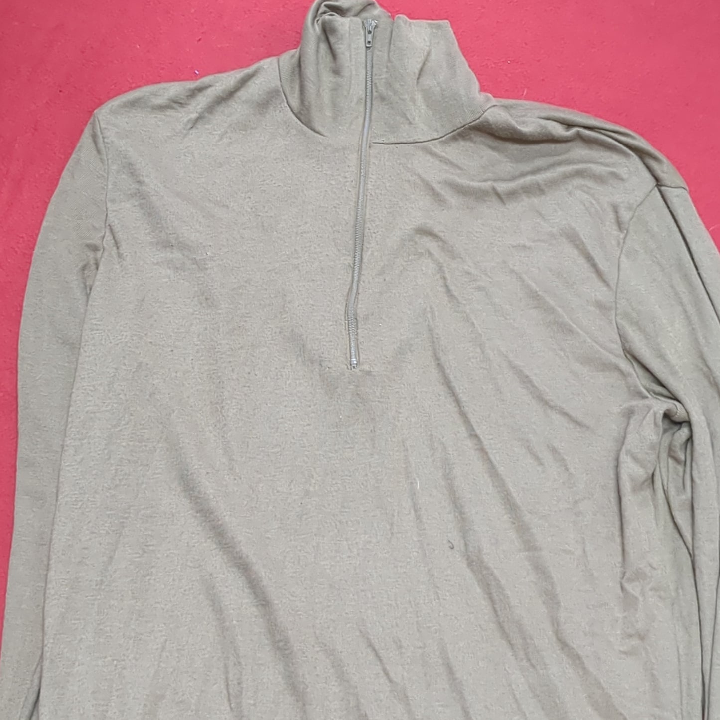 US Army Medium Lightweight Cold Weather QUARTER ZIP Long-Sleeve Shirt (31o- da15-05)