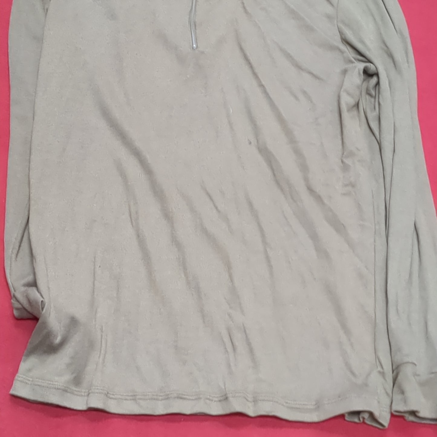 US Army Medium Lightweight Cold Weather QUARTER ZIP Long-Sleeve Shirt (31o- da15-05)