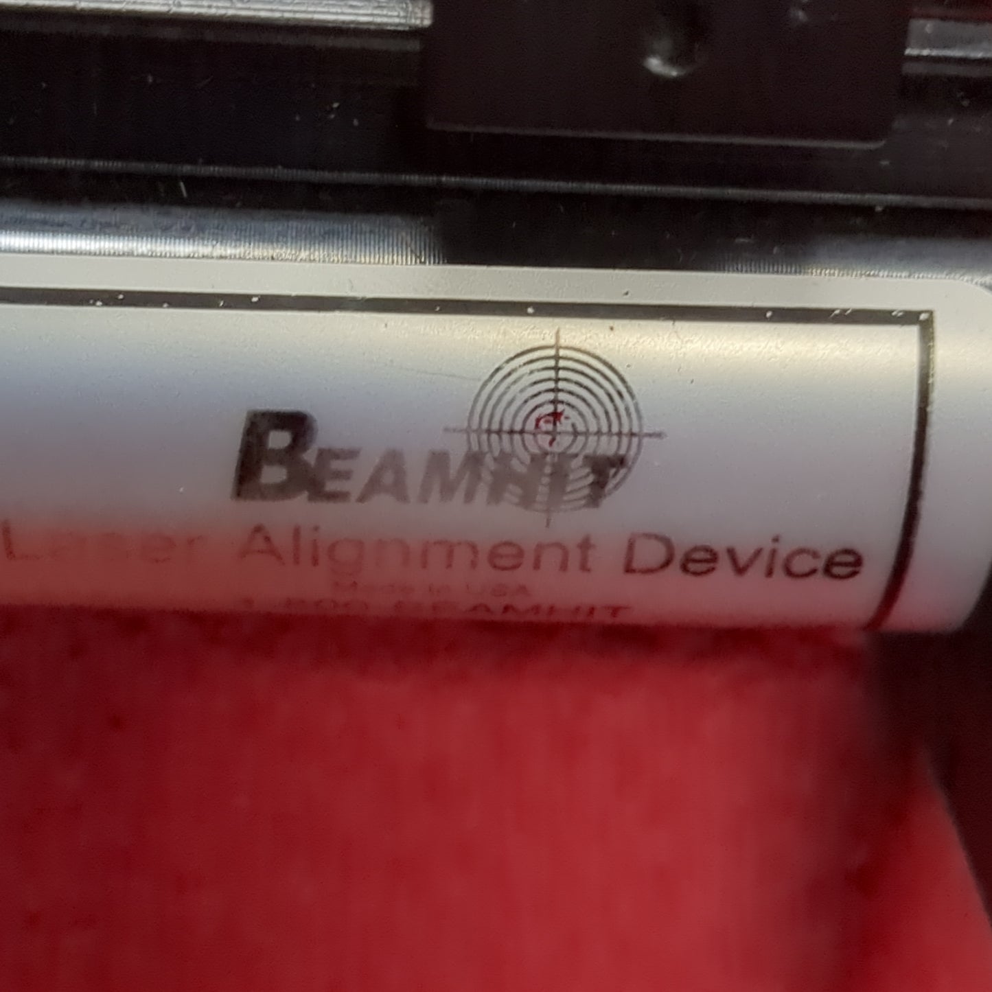 US Army Beamhit Laser Alignment Device Scope Mounted Gun Training System Excellent Condition (26o da13-22)
