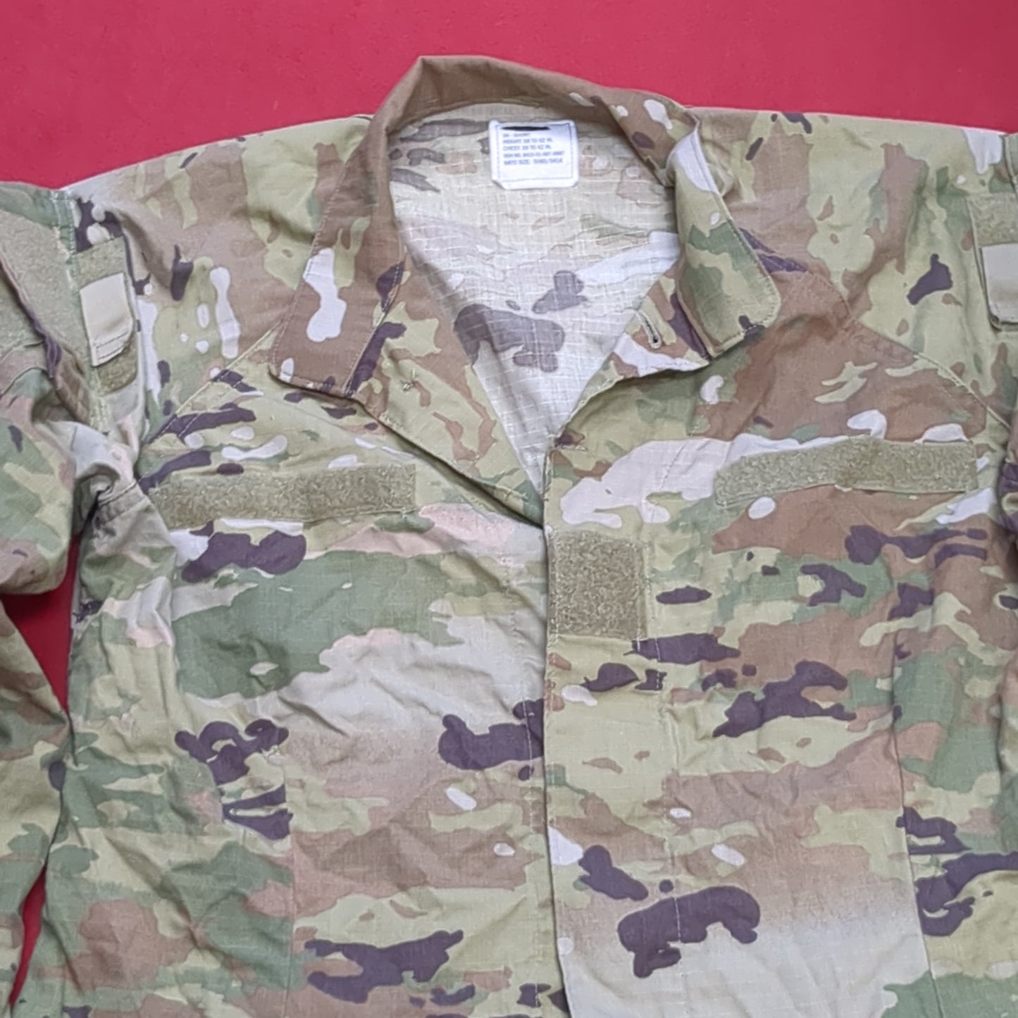 New US Army IHWCU Hot Weather Combat Uniform Female Top Blouse 39 Short (ec12-OCT122)