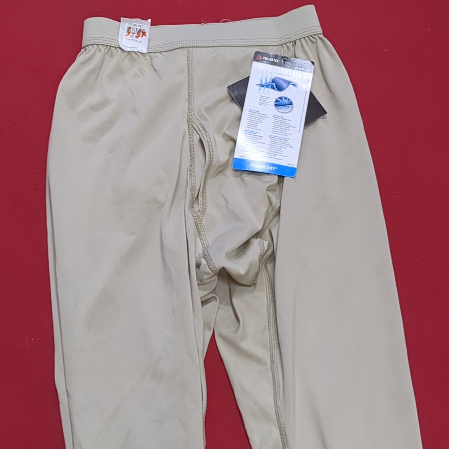 NWT US Army Small X-Short Silks Gen III Level 1 Cold Weather Pants Bottom Sand (fa07-OCT156)