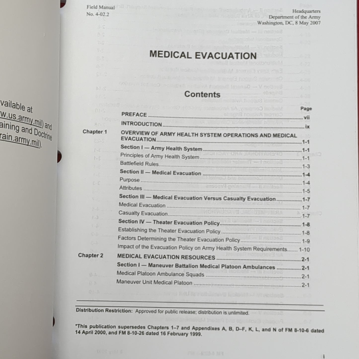 BOOK: May 2007 Medical Evacuation (box2)