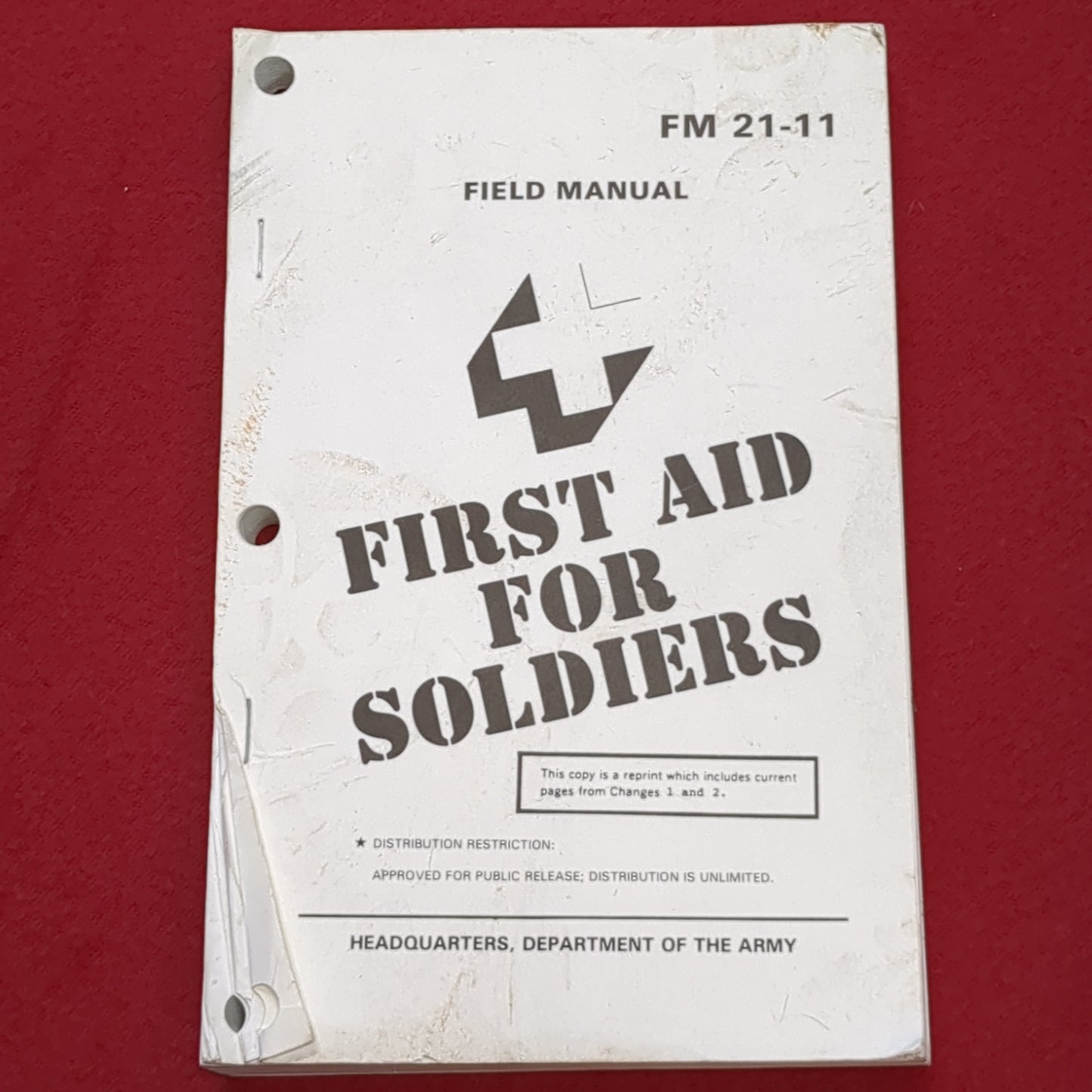 BOOK: December 1991 First Aid For Soldiers (box2)