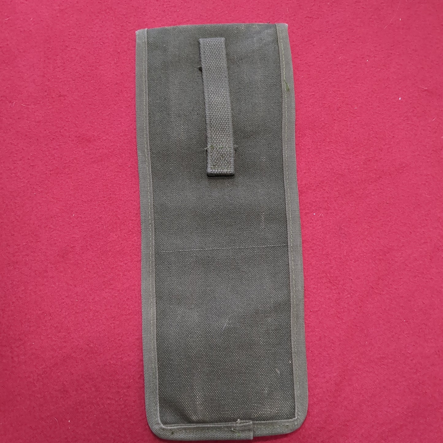 Vietnam US Army M86 Canvas Carrying Case for Mortar Artillery Slide Ruler Excellent Condition (BA12-OCT160)