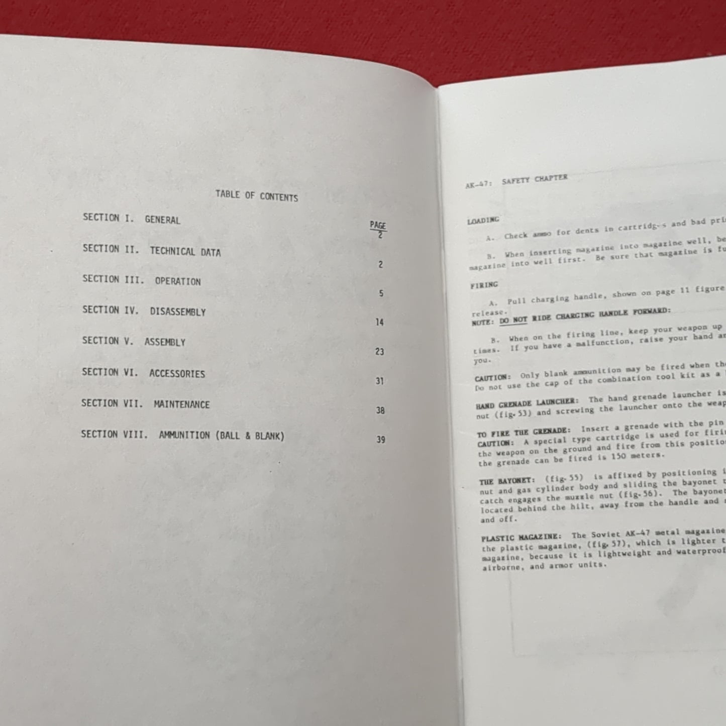 BOOK: Operator's Manual For AK-47 Assault Rifle (Box3)