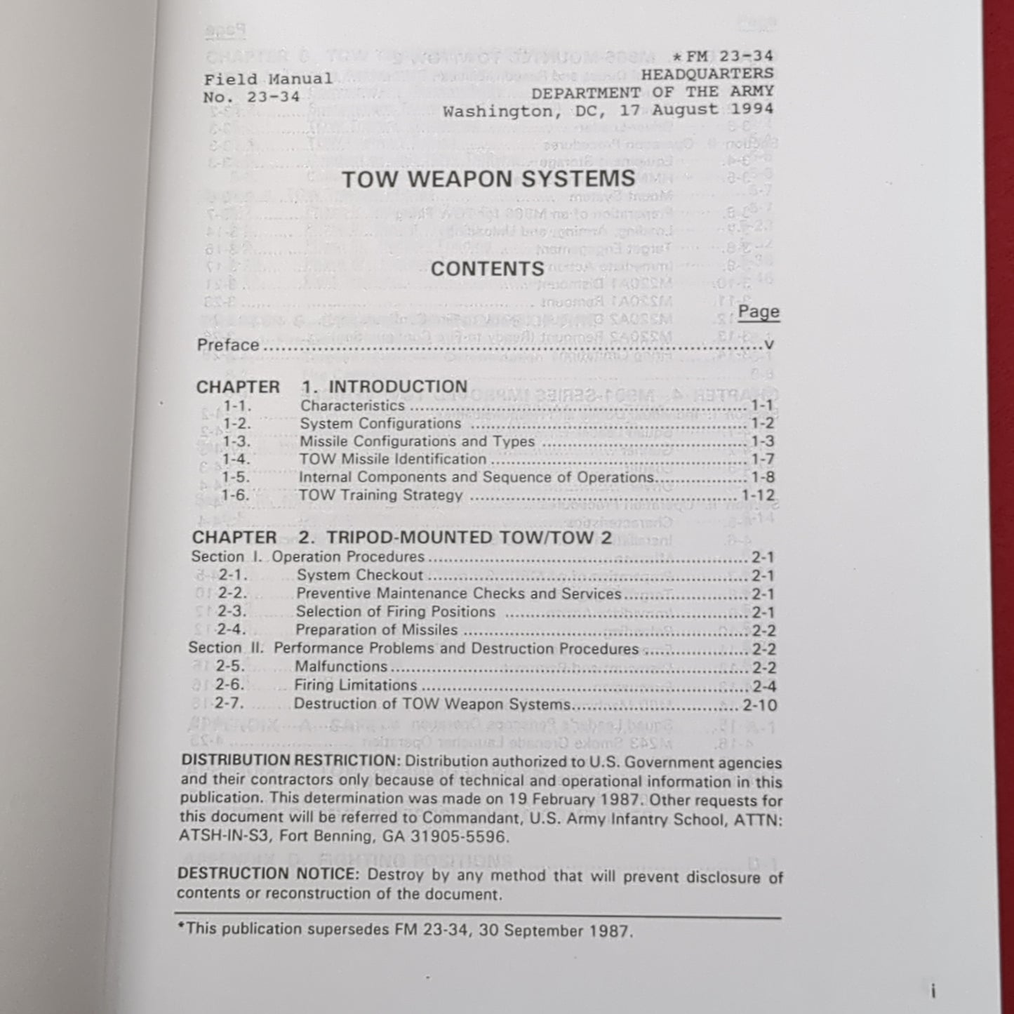 BOOK: TOW WEAPON SYSTEM (BOX4)