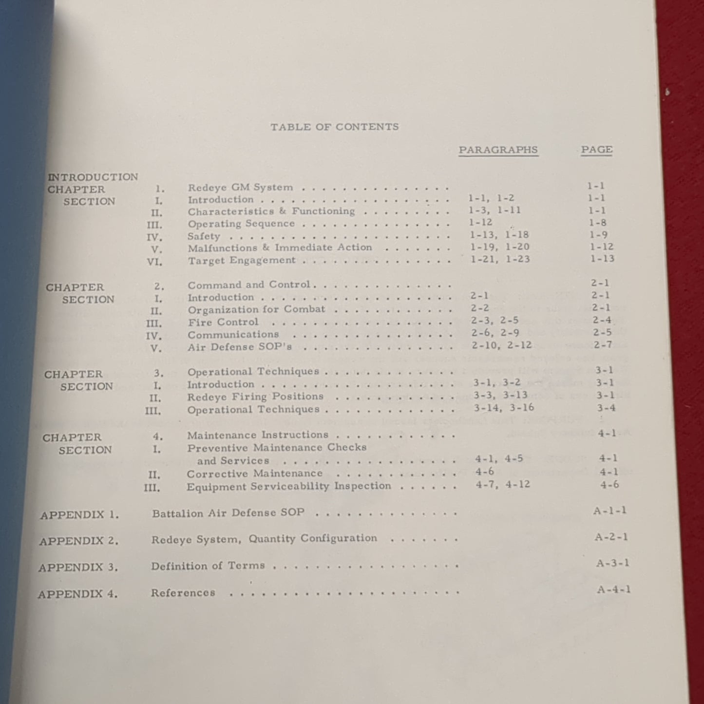 BOOK: REDEYE GUIDED MISSILE HANDBOOK JULY 1967 (box4)