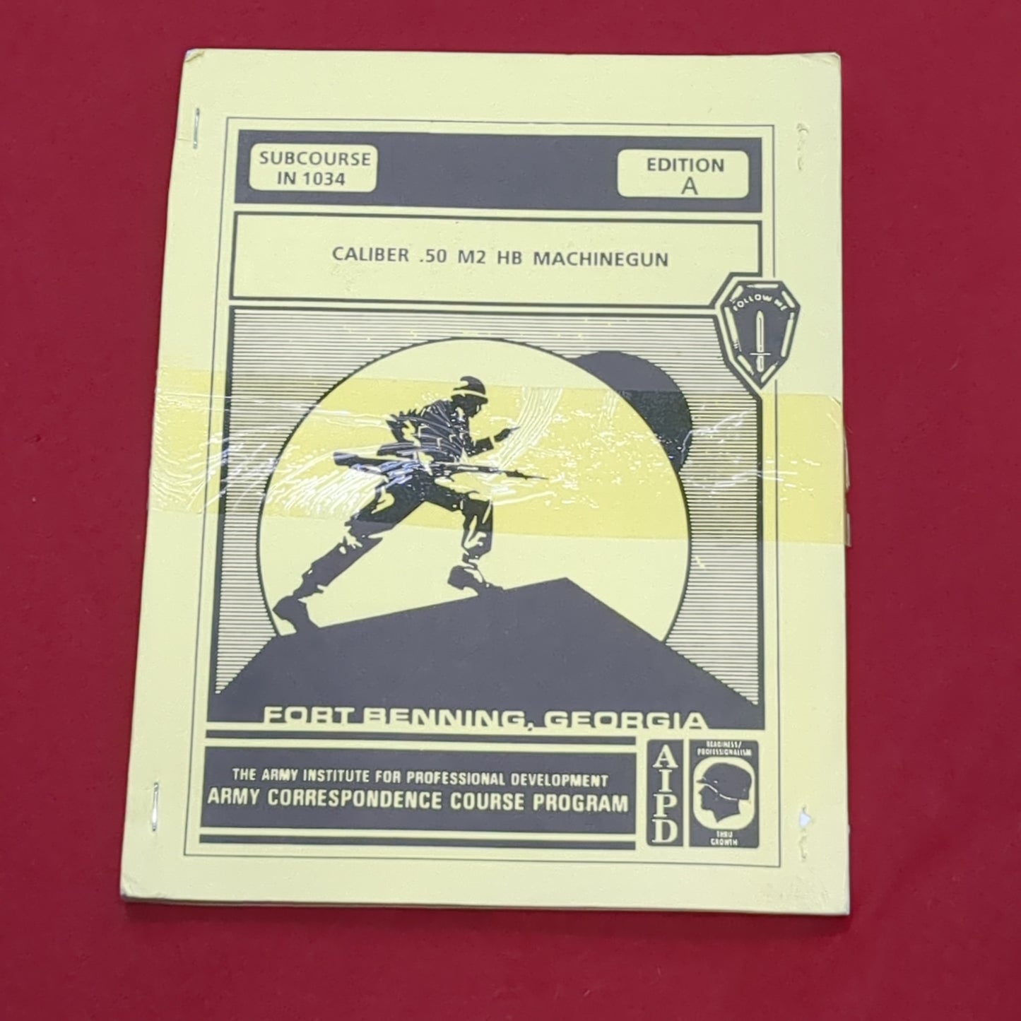 BOOK: CALIBER .50 M2 HB MACHINEGUN EDITION A (box4)