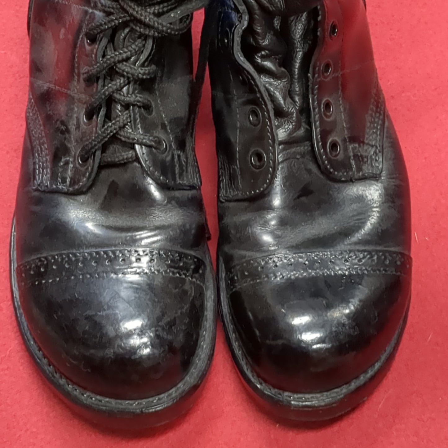 Corcoran 1500 10" Black Jump Boots Mens 9.0 D Regular P01041 Good Condition (CB01-OCT166)