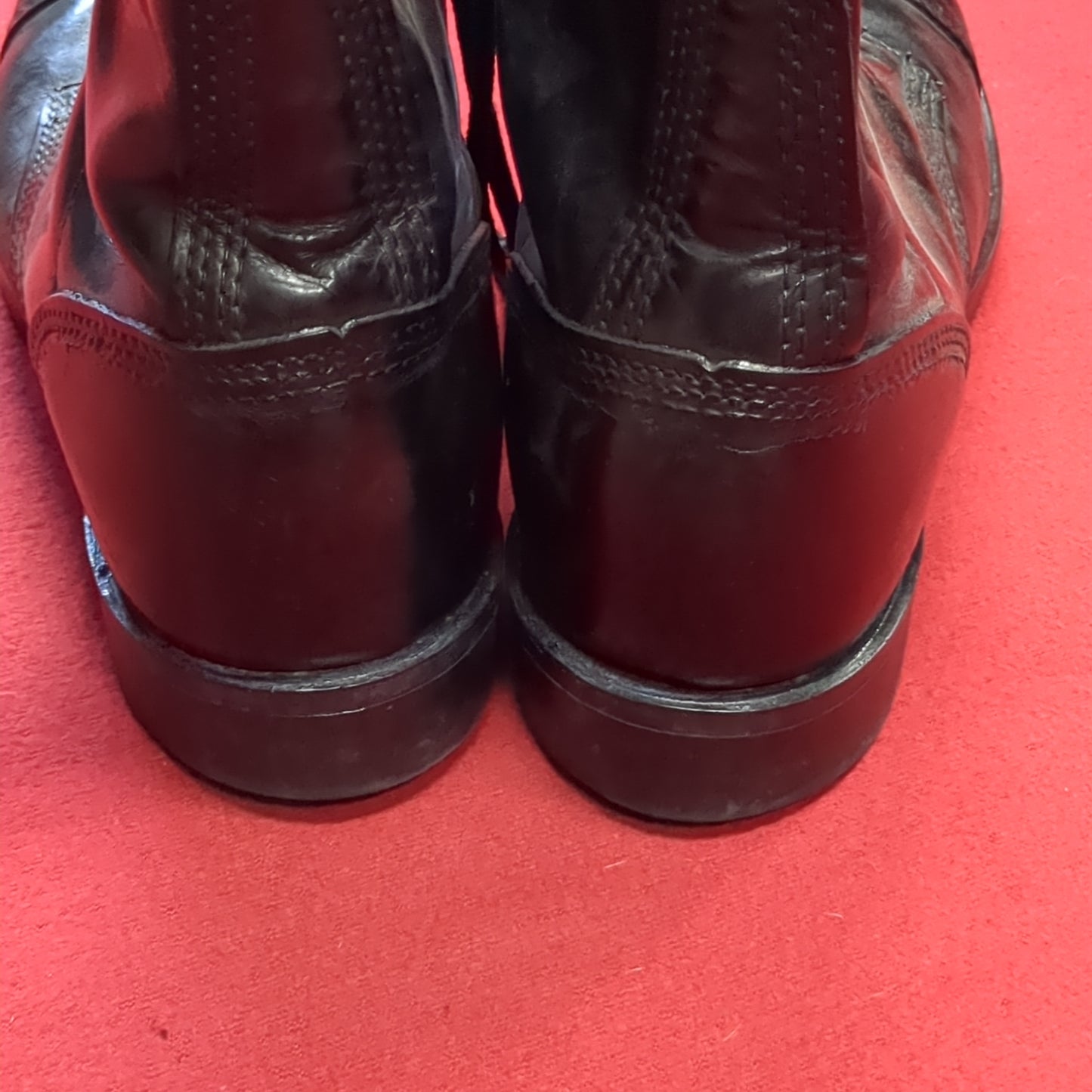 Corcoran 1500 10" Black Jump Boots Mens 9.0 D Regular P01041 Good Condition (CB01-OCT166)