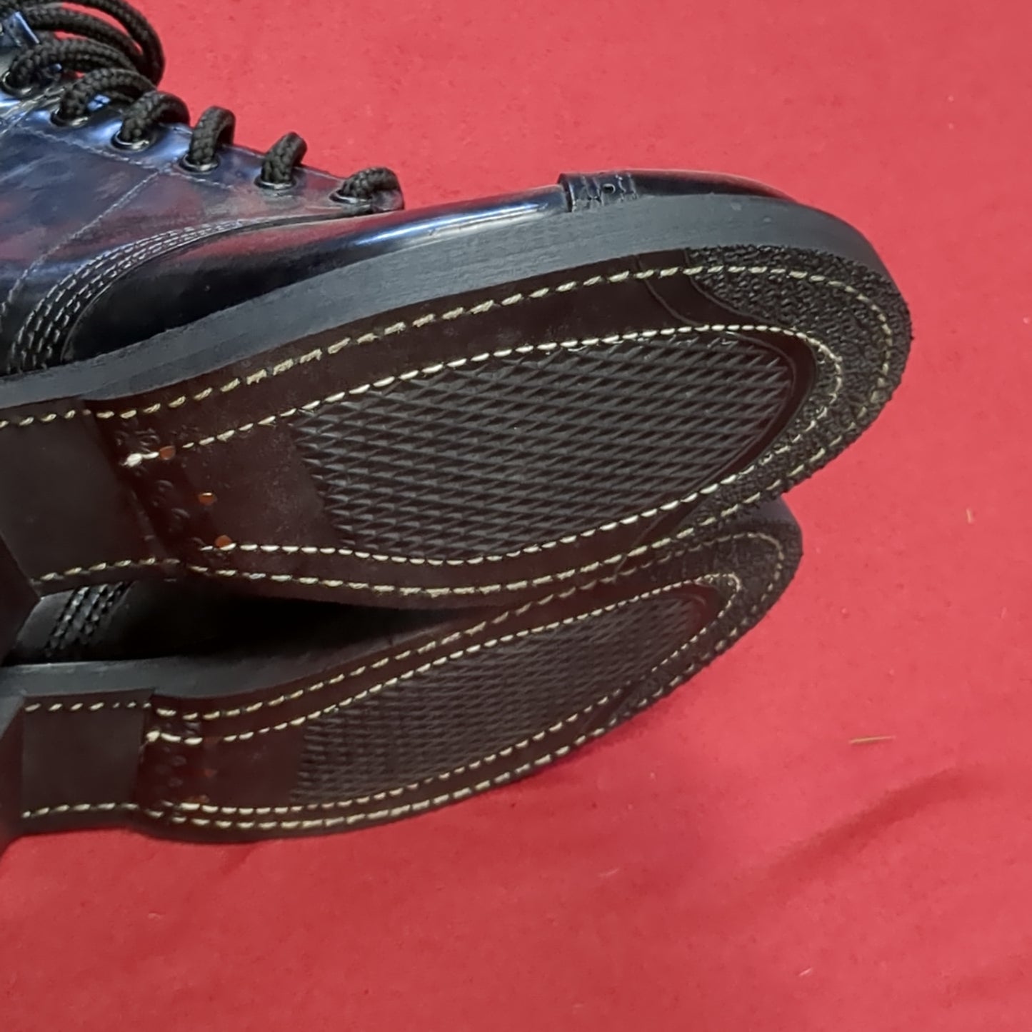 Corcoran 975 Black Leather Dress Jump Boots 8.5D K31144 19 Used (BA09-OCT167)