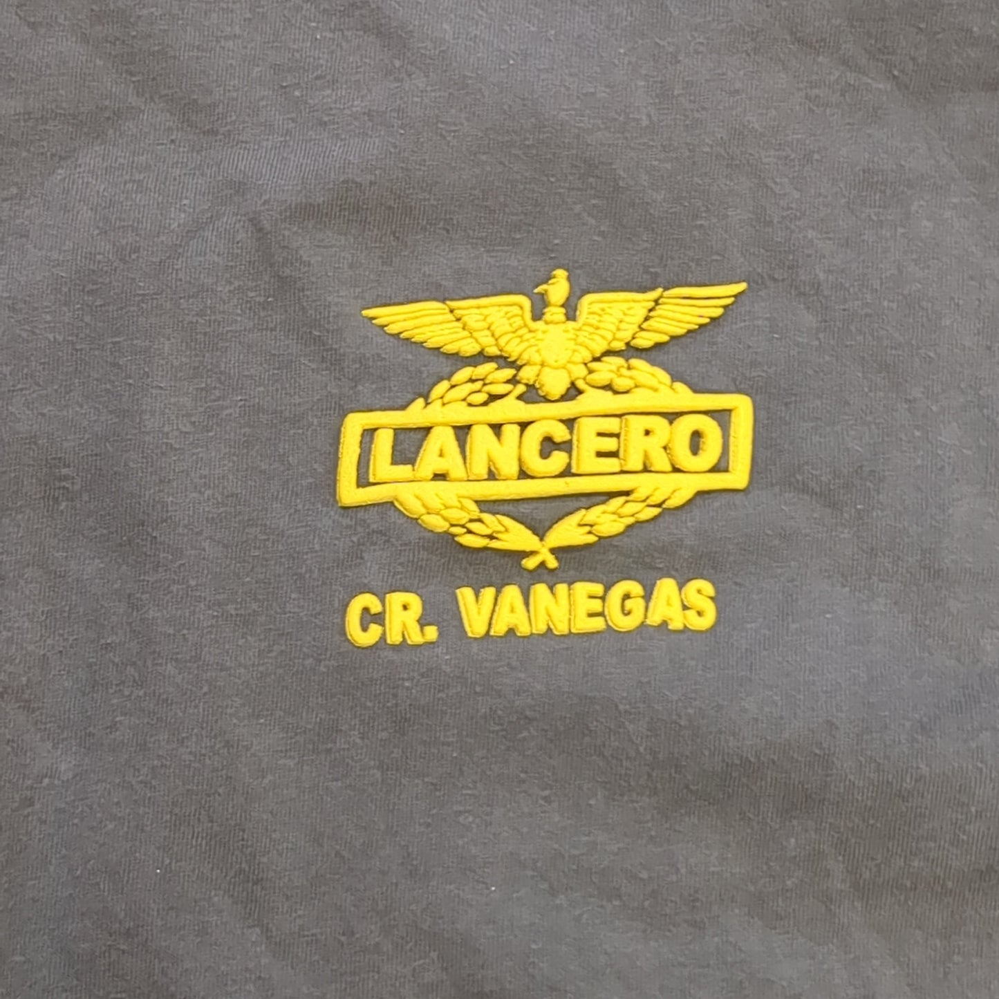 US Military Lancero Dark Subdued Green T-Shirt Large Used (aa12-OCT172)