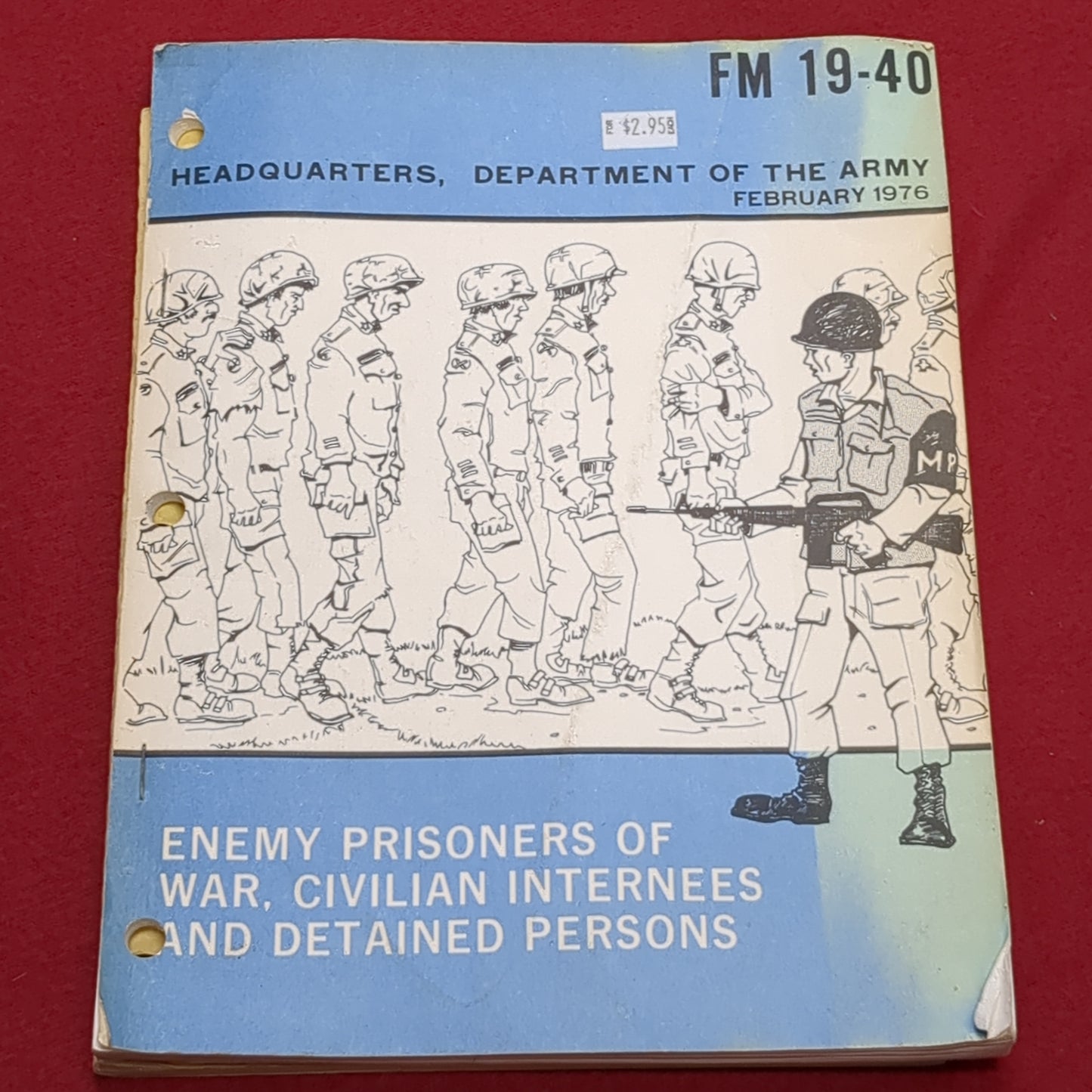 BOOK: ENEMY PRISONERS OF WAR, CIVILIAN INTERNEES AND DETAINED PERSONS (box6)