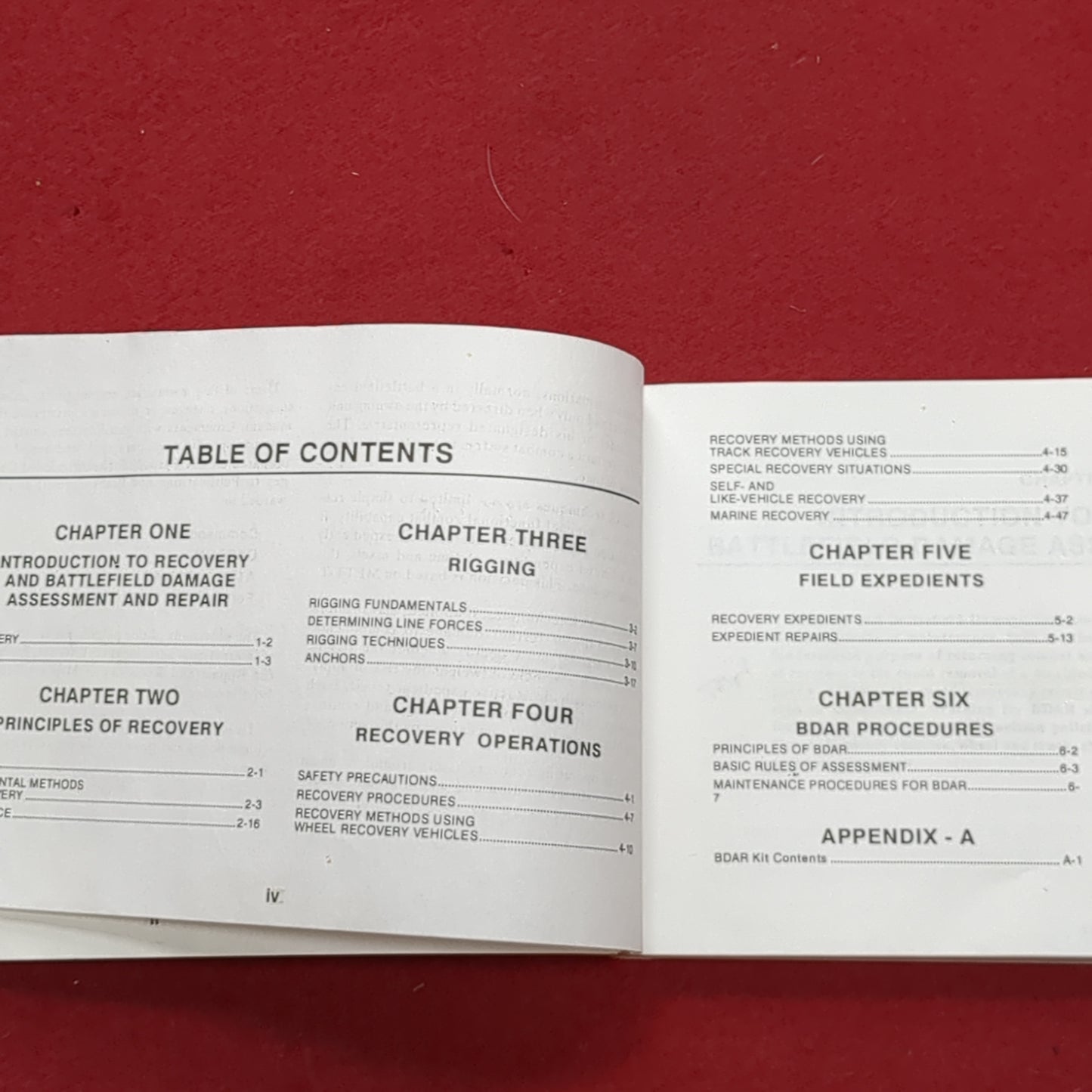 BOOK: RECOVERY AND BATTLEFIELD DAMAGE ASSESSMENT AND REPAIR OCTOBER 1995(box6)