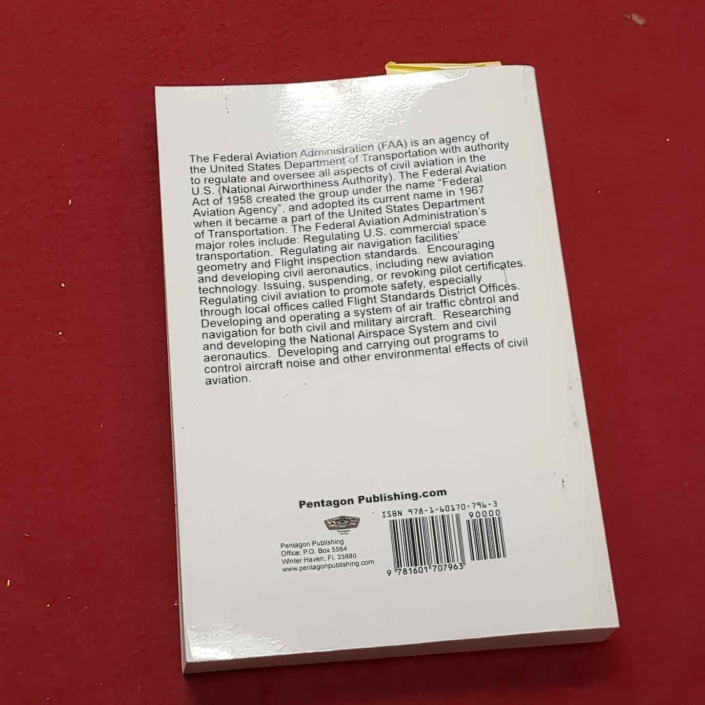 BOOK: PARACHUTE RIGGER HANDBOOK/ FLIGHT STANDARD SERVICE 01 JULY 2011 (box8)