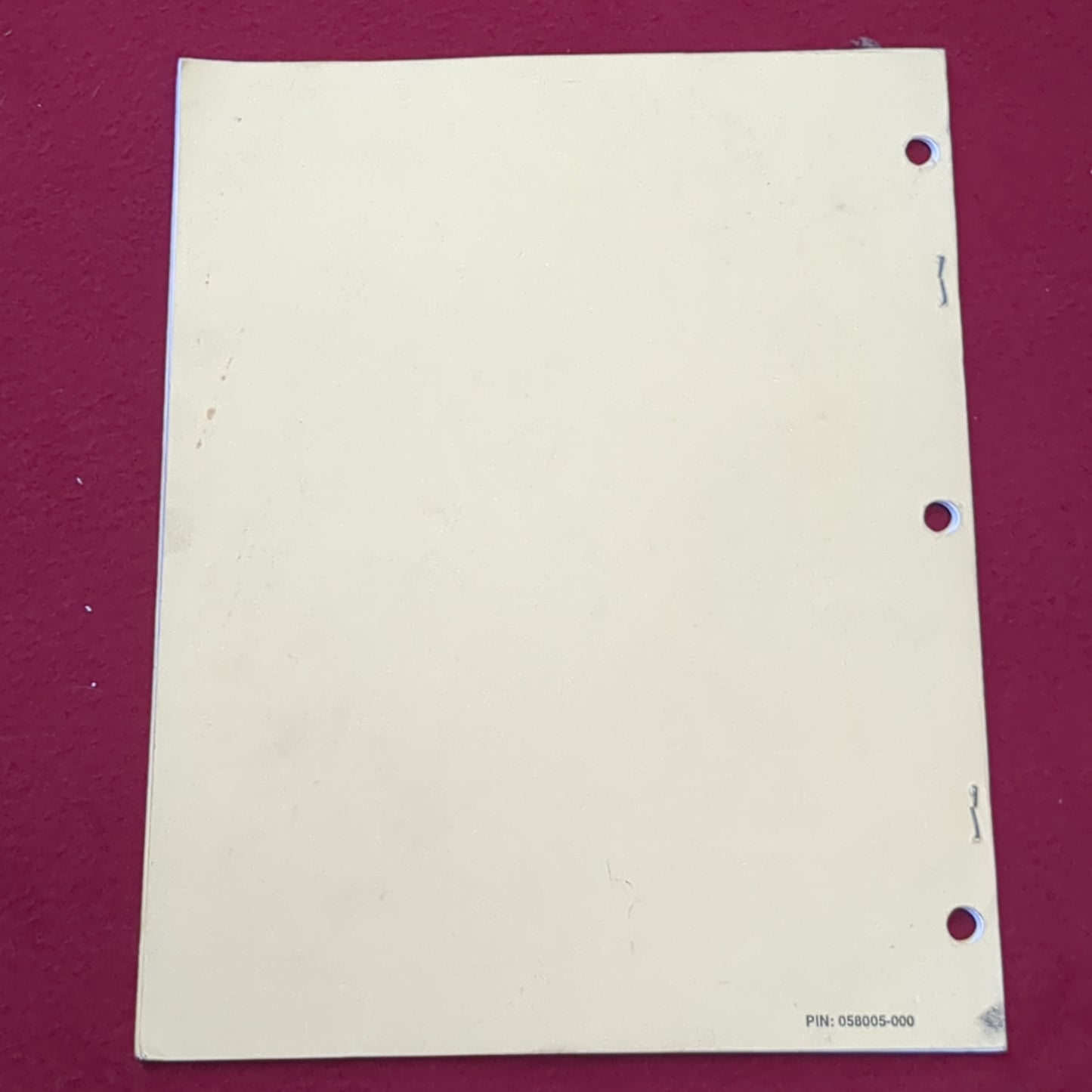 BOOK: HAND RECEIPT COVERING CONTENTS OF COMPONENTS OF END ITEM (COE1), BASIC ISSUE ITEMS (BIL), AND ADDITIONAL AUTHORIZATION LIST (AAL) FOR TRUCK .... MAY 1999 (box8)
