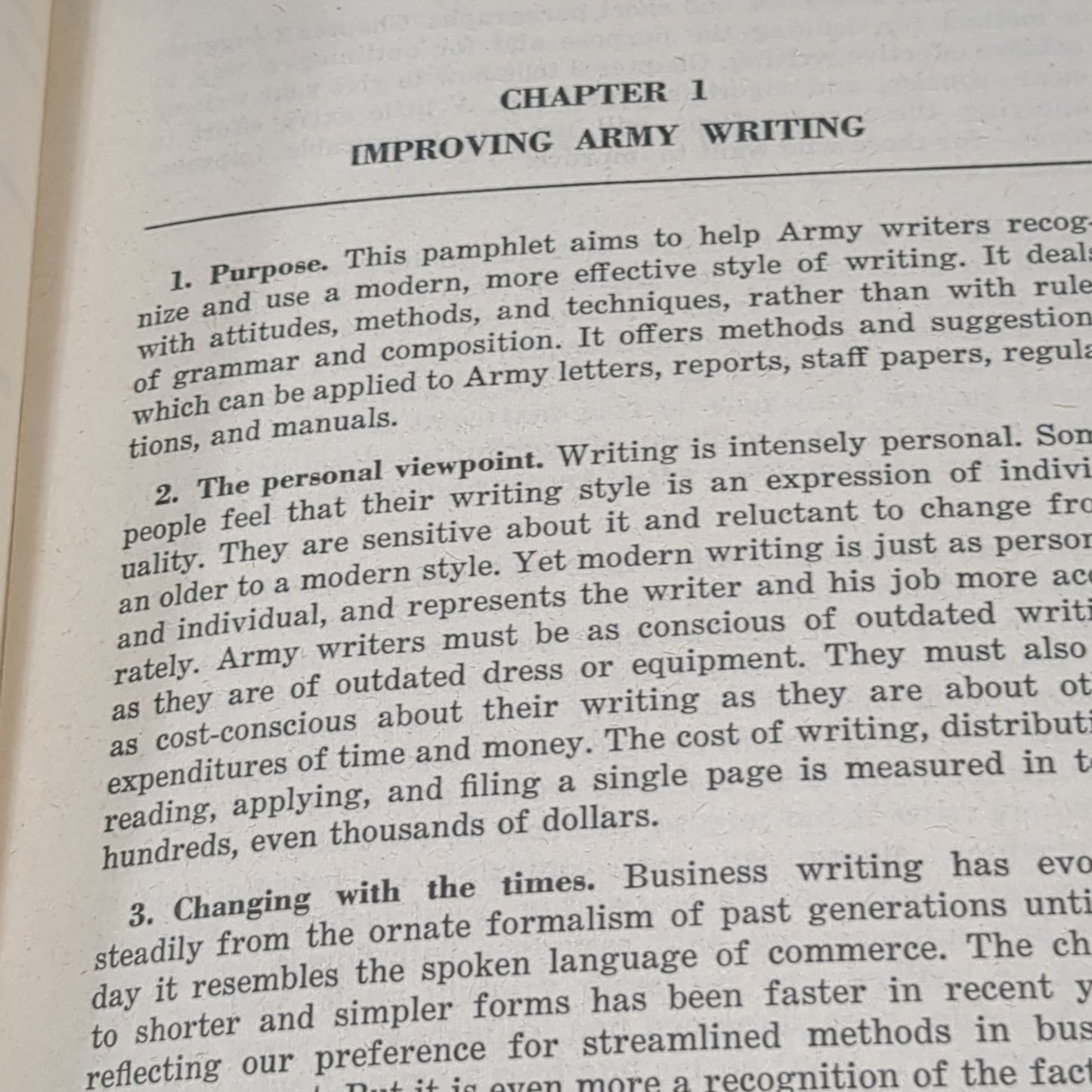 BOOK: IMPROVE YOUR WRITING JANUARY 1959 (box8) NO 1-10