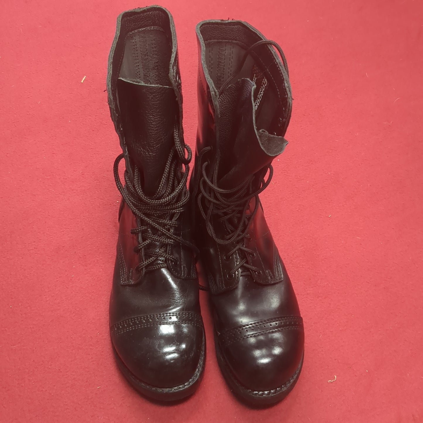 Corcoran 1500 10" Black Jump Boots Mens Size 10.5 EE Regular Excellent Condition (BA10-OCT197)