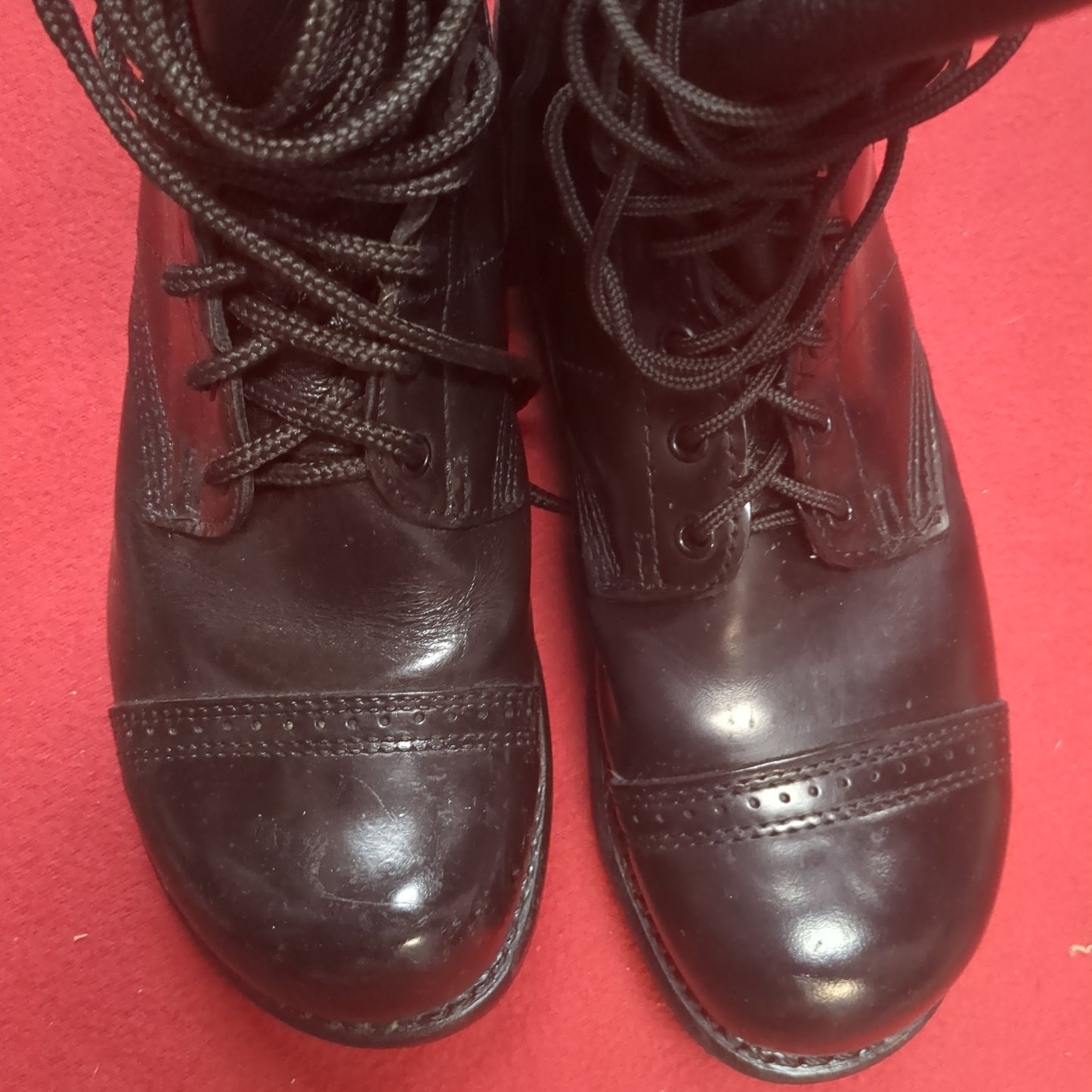 Corcoran 1500 10" Black Jump Boots Mens Size 10.5 EE Regular Excellent Condition (BA10-OCT197)