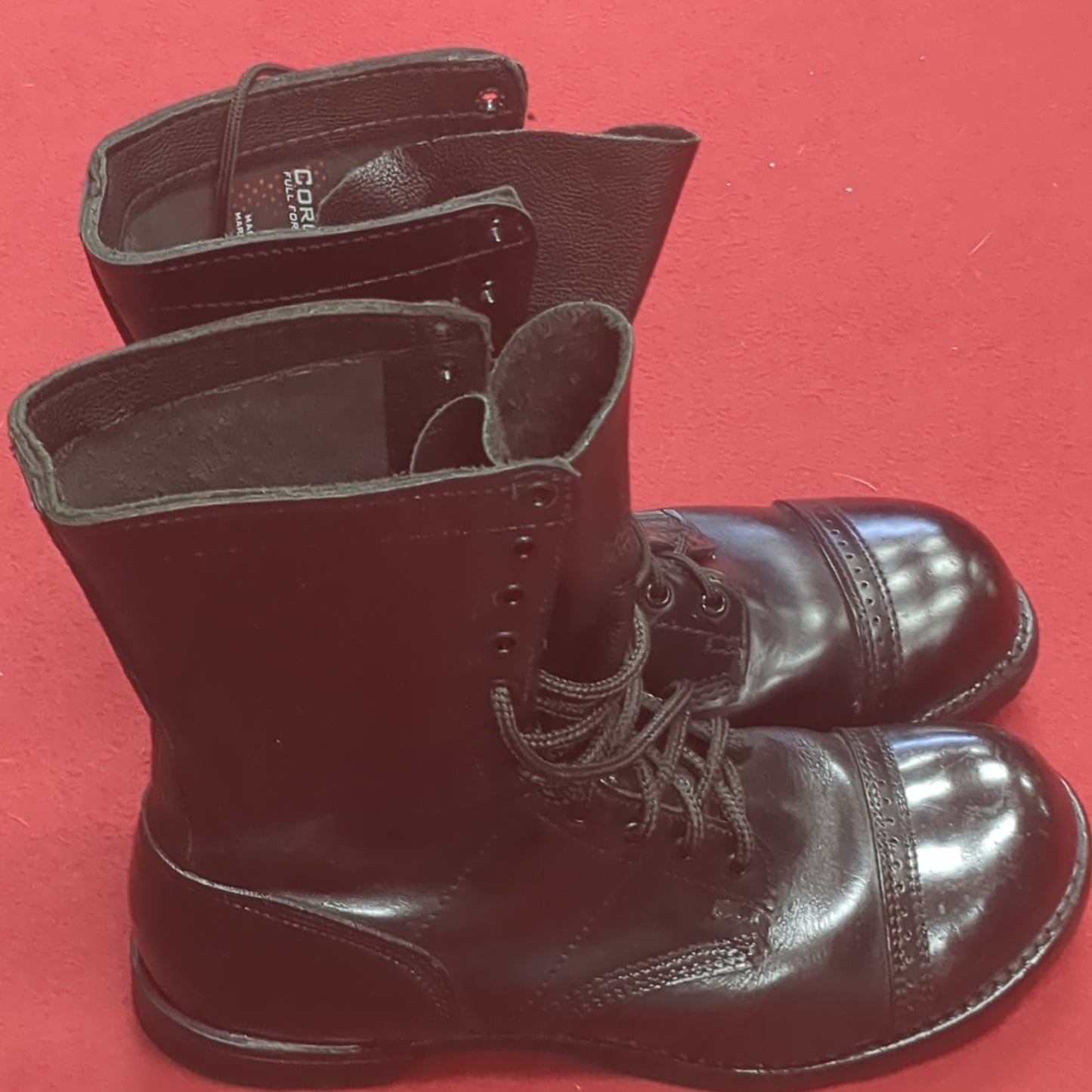 Corcoran 1500 10" Black Jump Boots Mens Size 10.5 EE Regular Excellent Condition (BA10-OCT197)