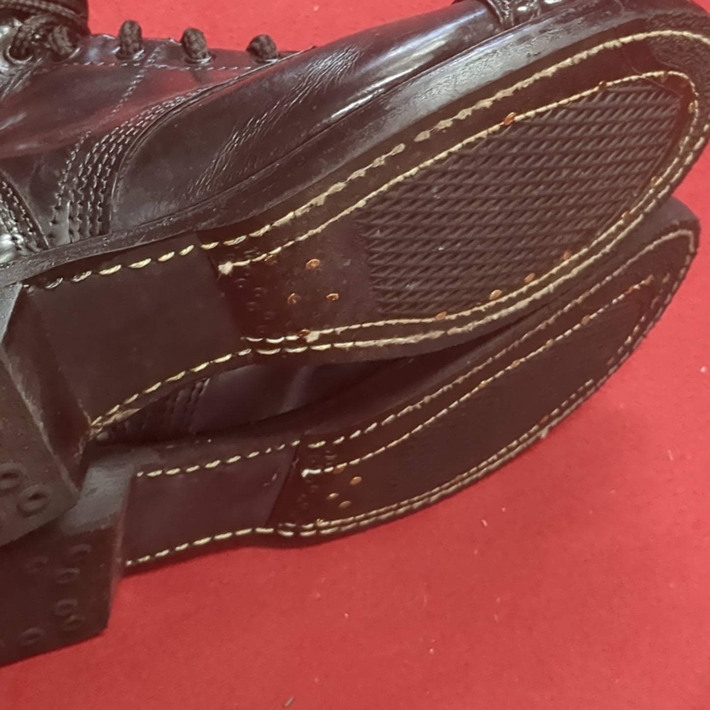 Corcoran 1500 10" Black Jump Boots Mens Size 10.5 EE Regular Excellent Condition (BA10-OCT197)