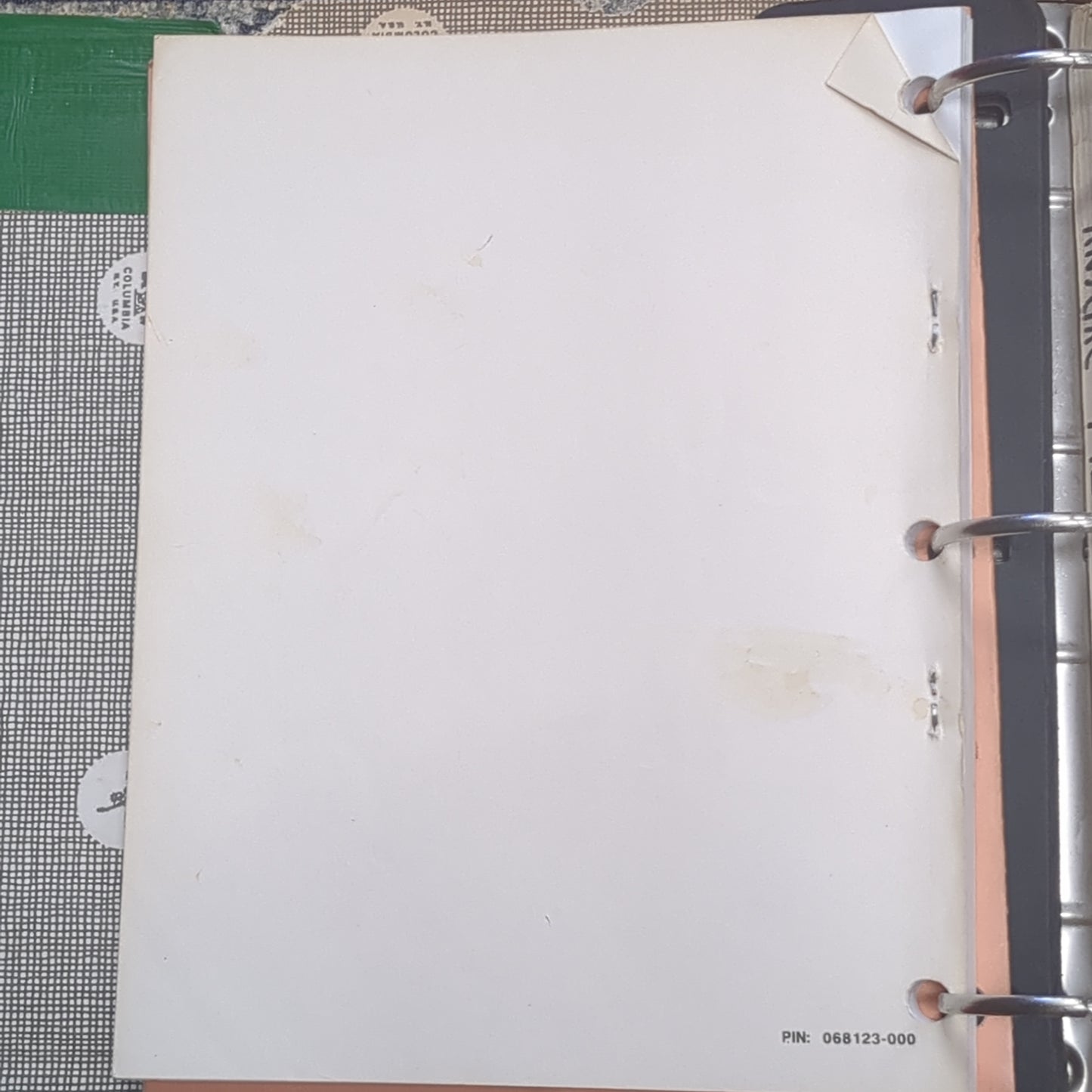 BOOK: SETS, KITS, AND OUTFITS COMPONENTS LIST TOOL KIT, ELECTRONIC EQUIPMENT TK-101G; NSN 5180-00-064-5178 ; LIN W37483 SEPTEMBER 1978 (box9)