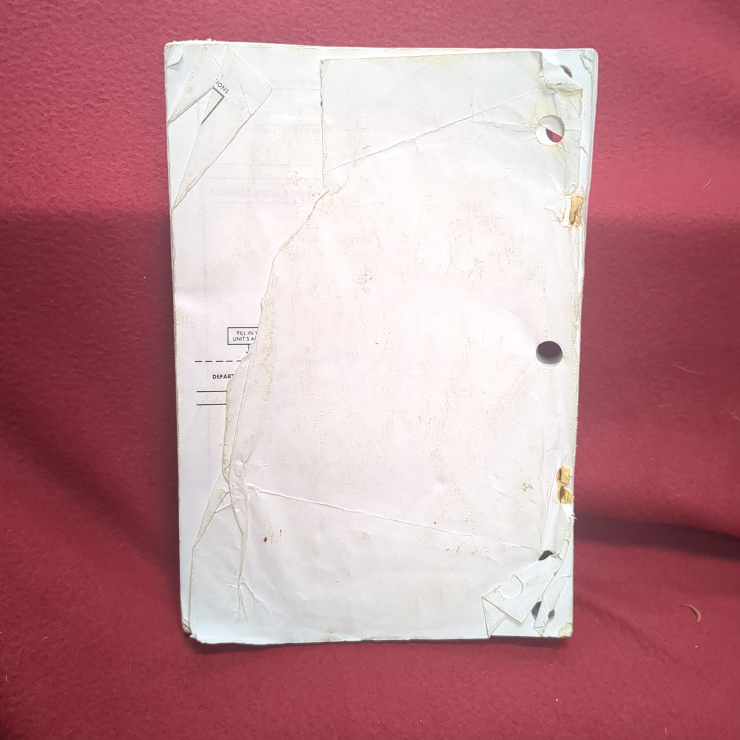 BOOK: OPERATOR'S MANUAL FOR TRUCK, UTILITY: CARGO/TROOP, JANUARY 1996 (box9)